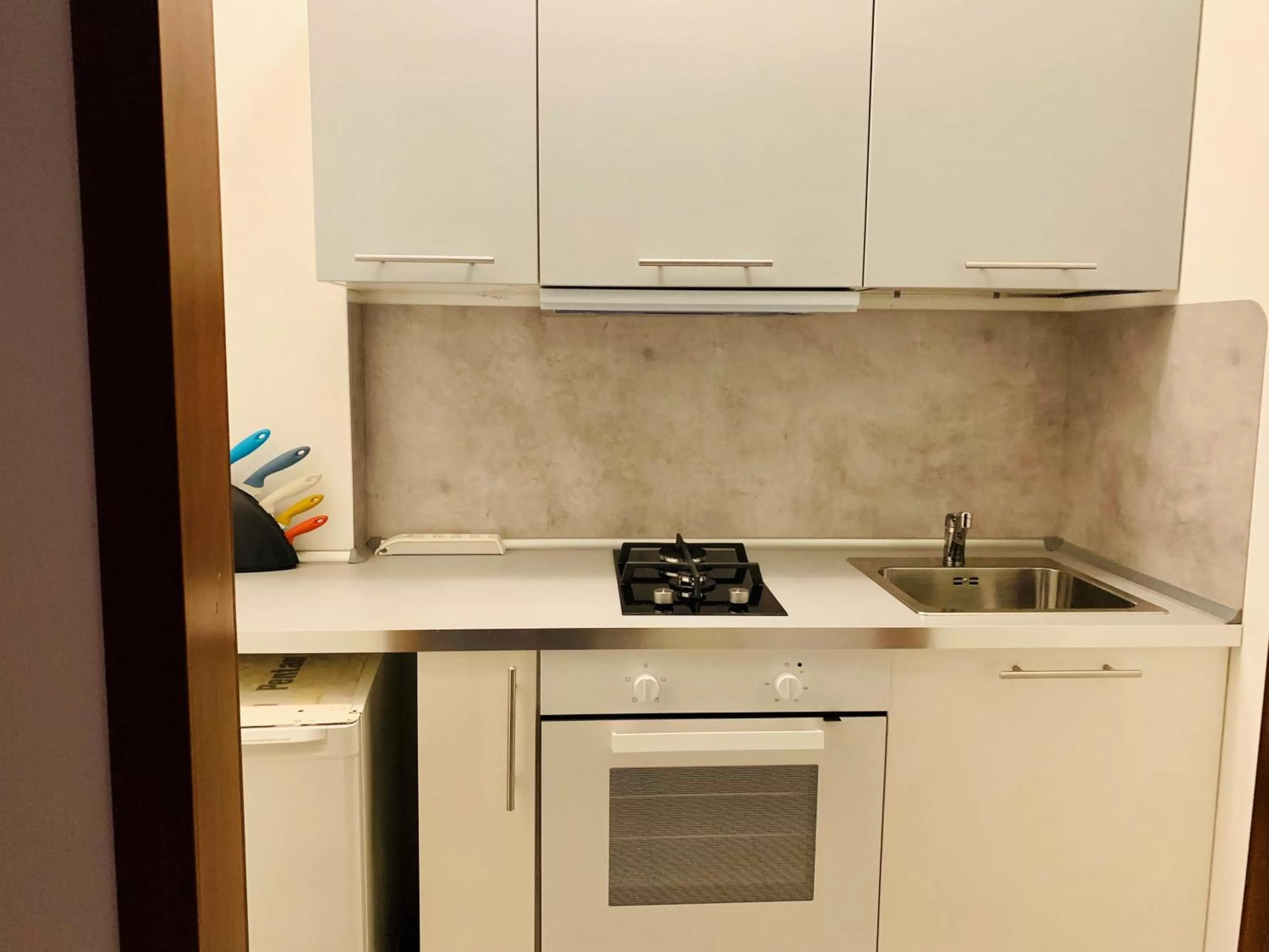 Kitchen or kitchenette in Front Lake Apartment Bardolino