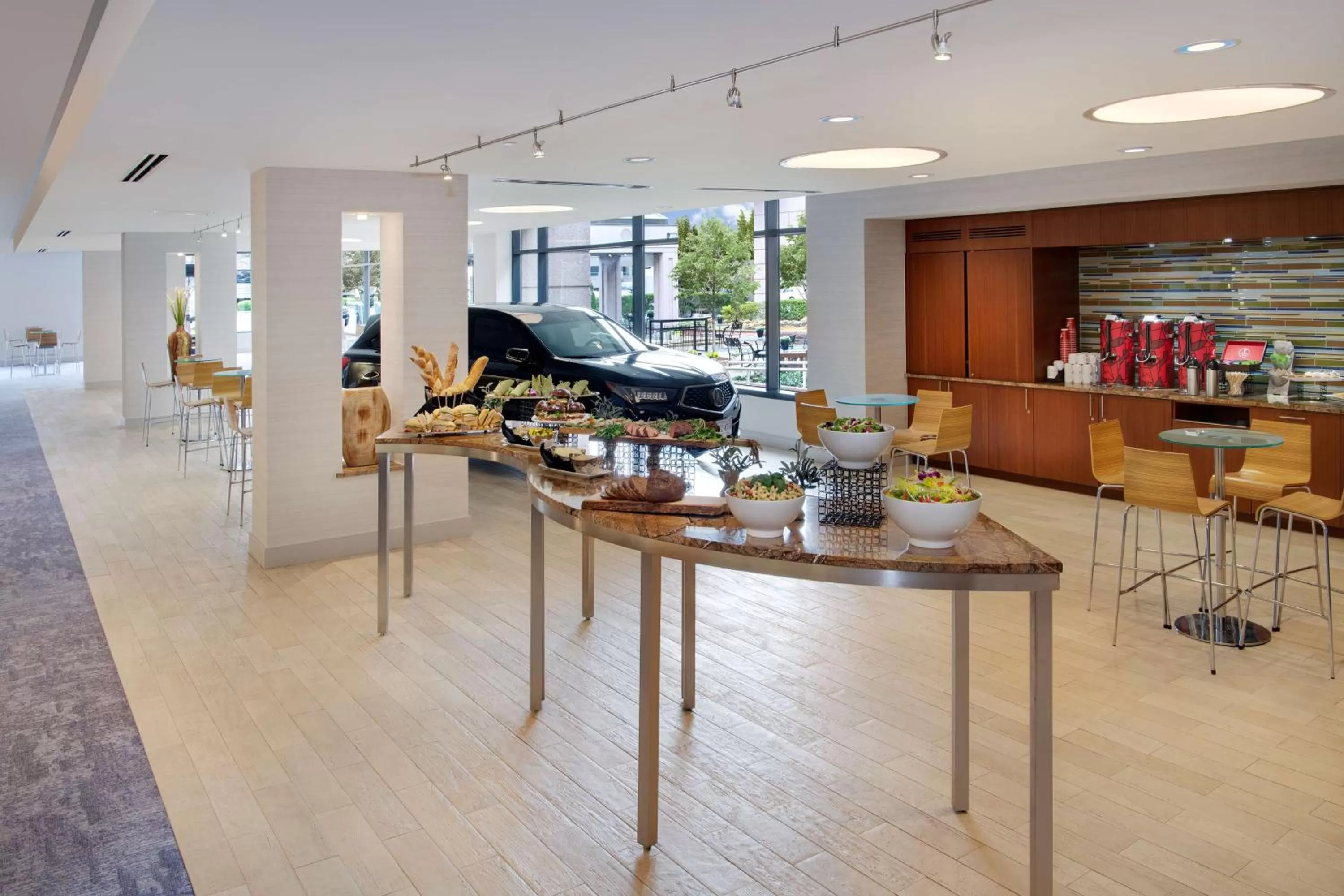 On site in Hyatt Regency Dulles