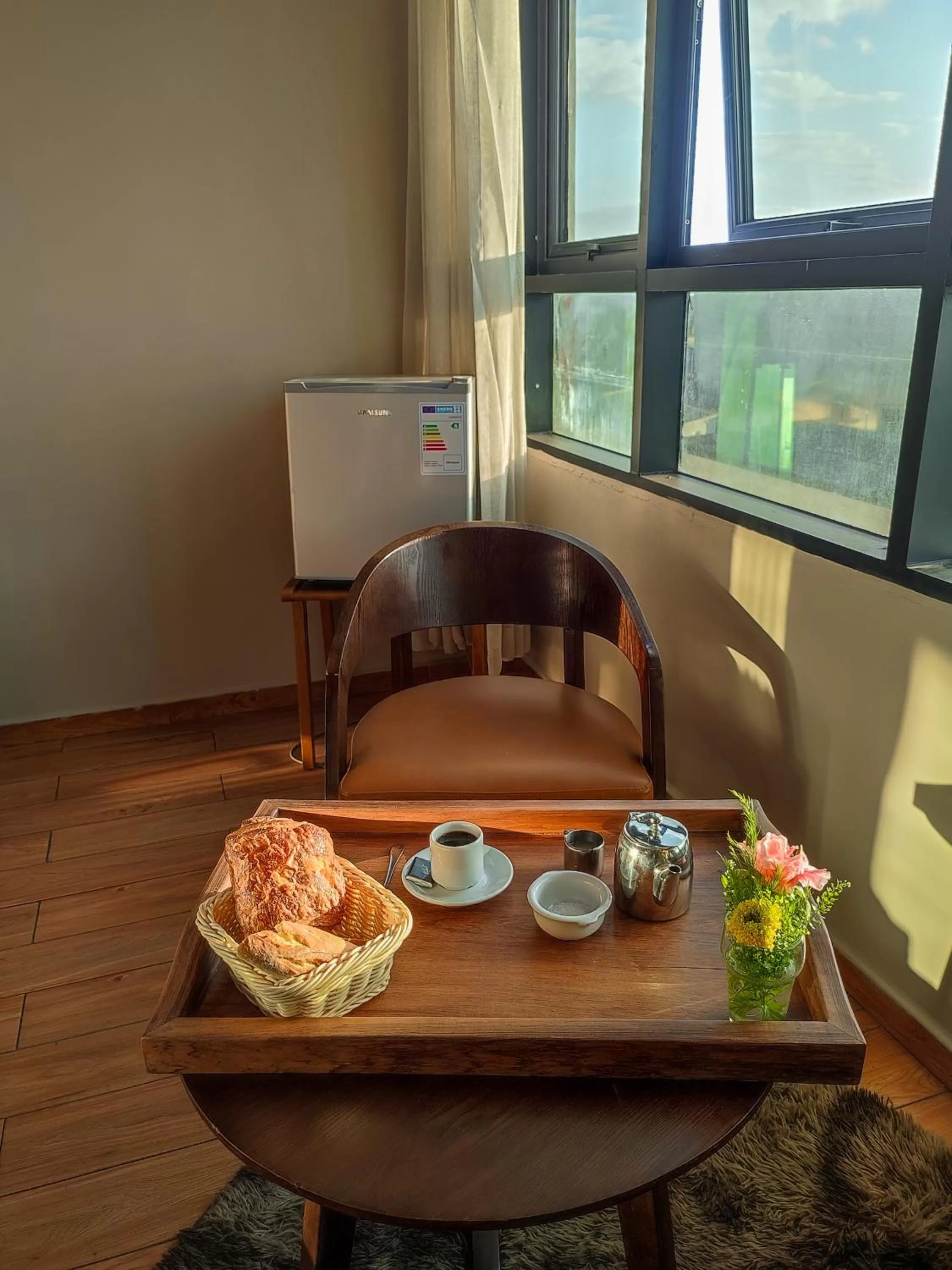Dining area in Valiha Hotel Antananarivo