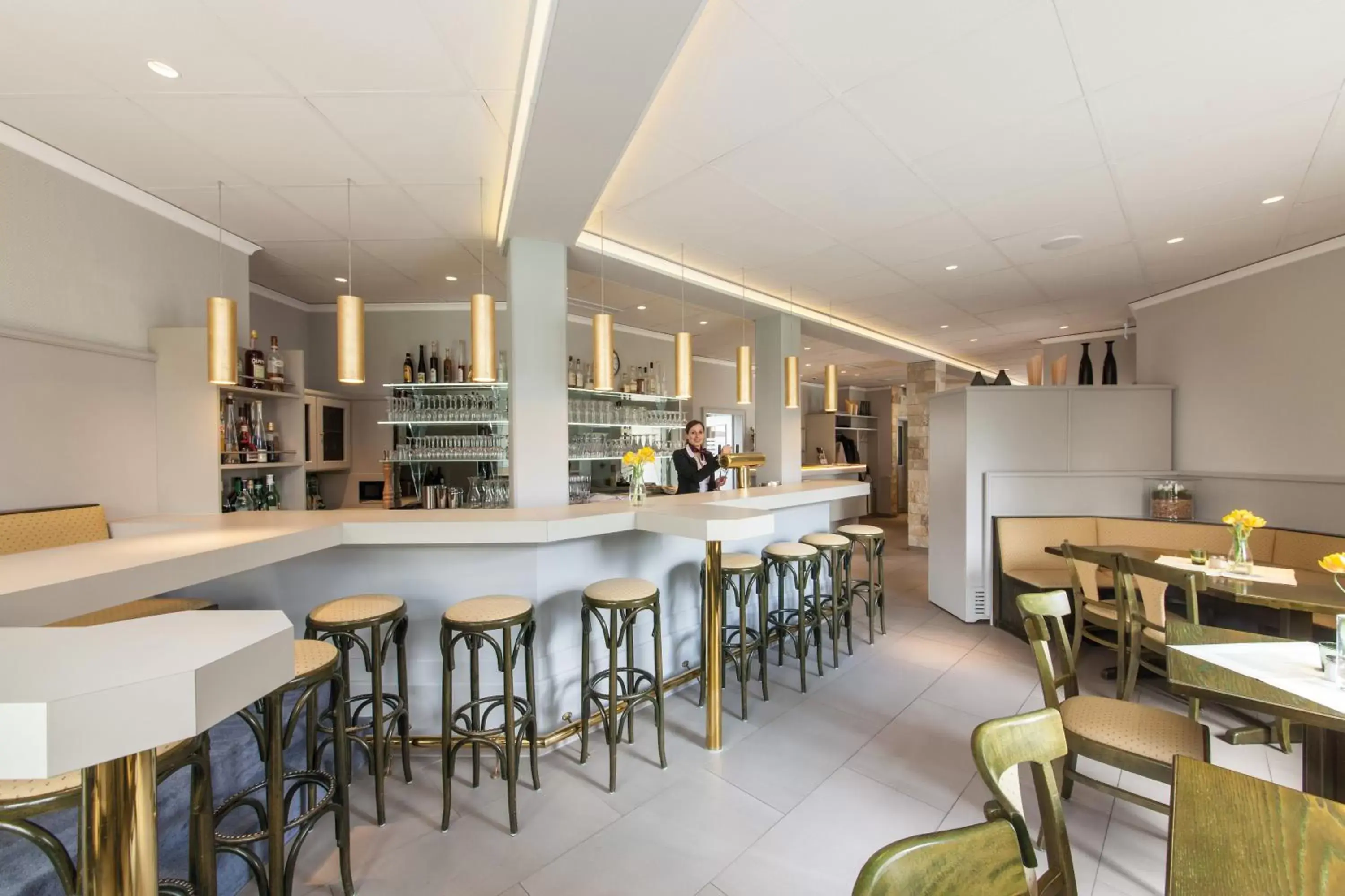 Lounge or bar, Restaurant/Places to Eat in Novum Hotel Strijewski