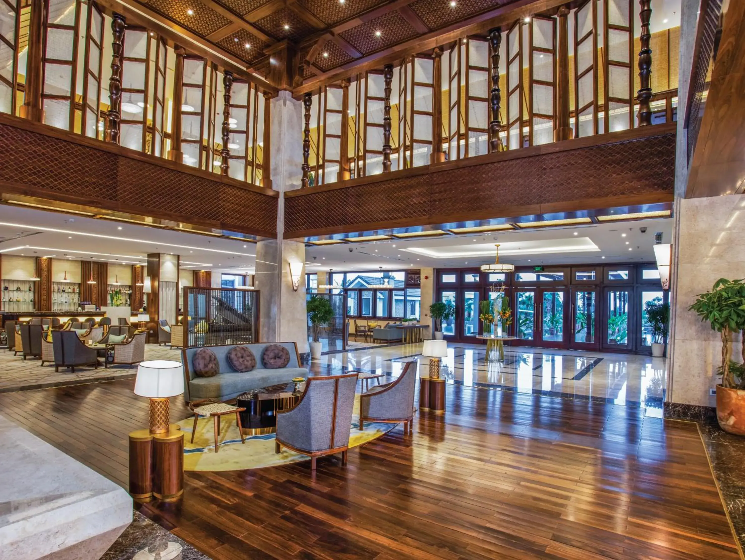 Lobby or reception in Duyen Ha Resort Cam Ranh