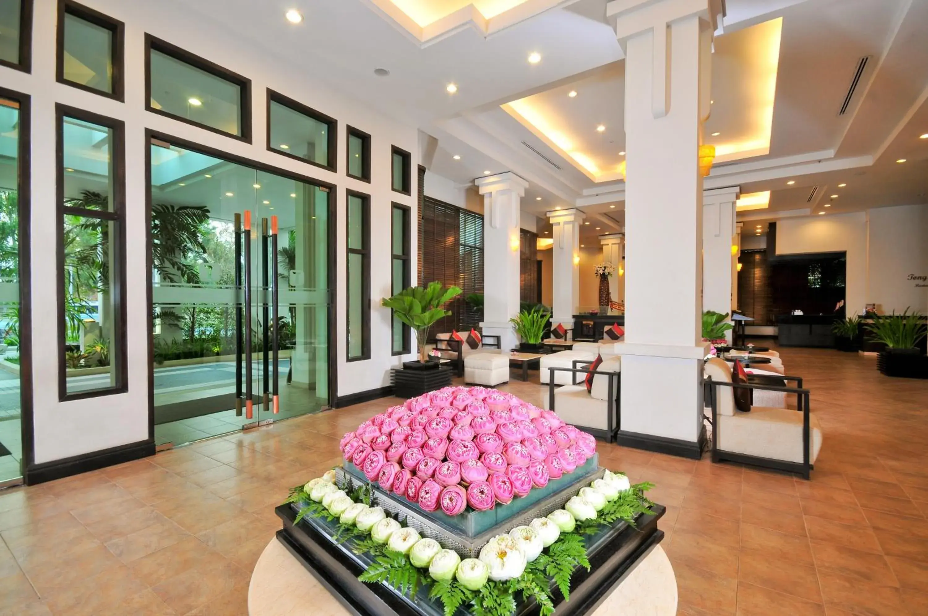 Lobby or reception in Tara Angkor Hotel