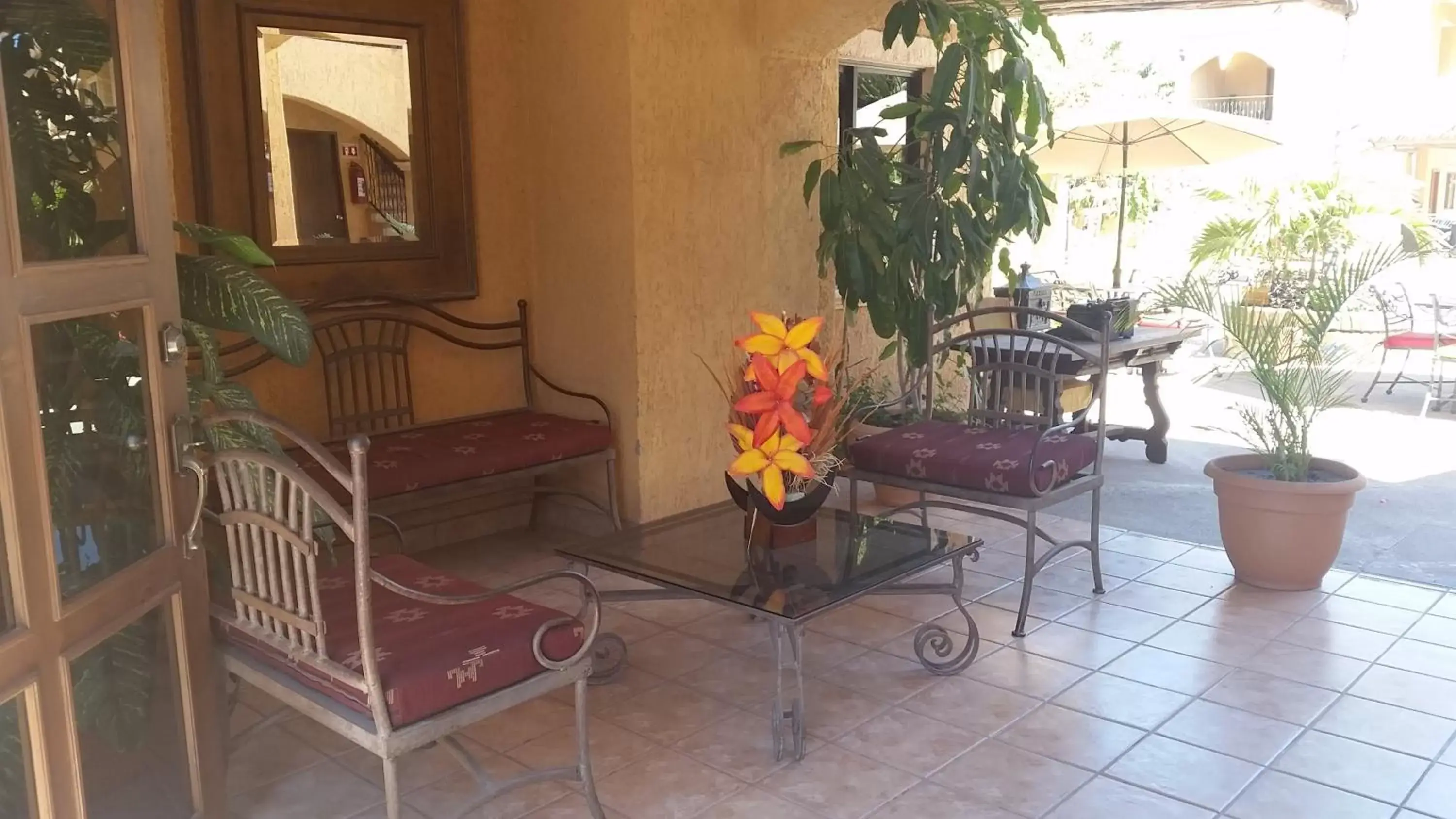 Lobby or reception in Hacienda Suites Loreto