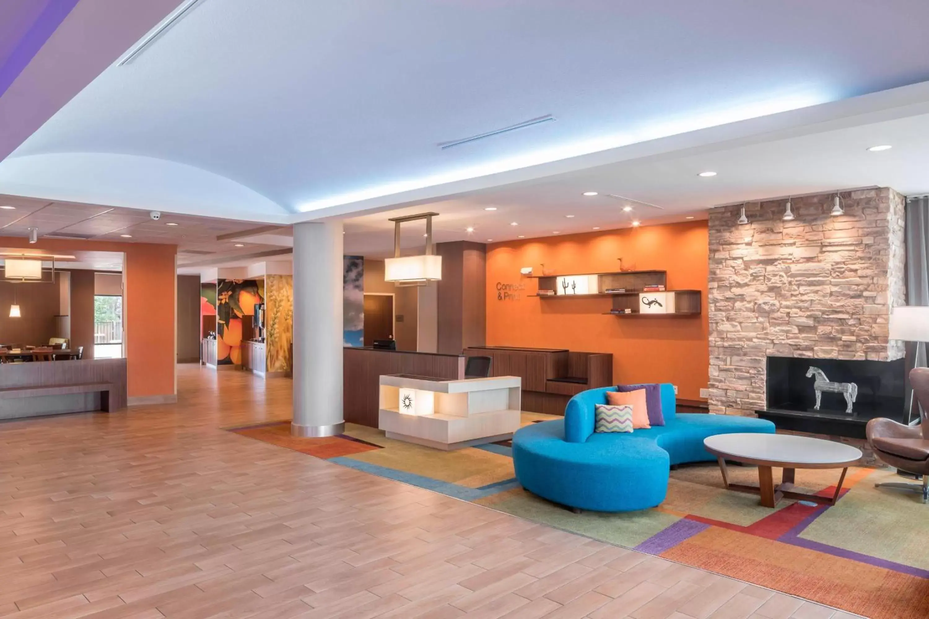 Lobby or reception, Lobby/Reception in Fairfield Inn & Suites by Marriott Houston Pasadena