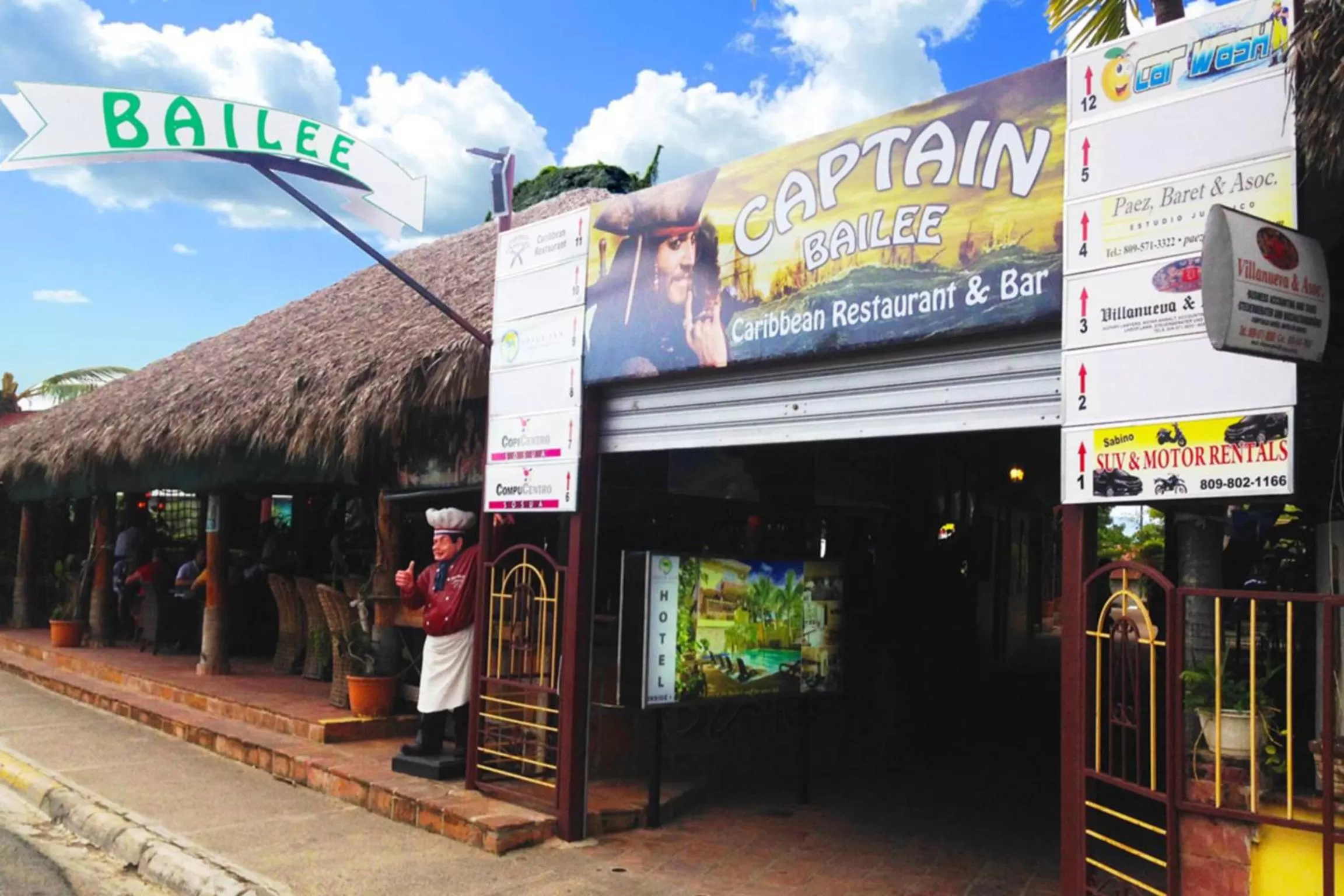 Restaurant/places to eat in Sosua Inn Hotel