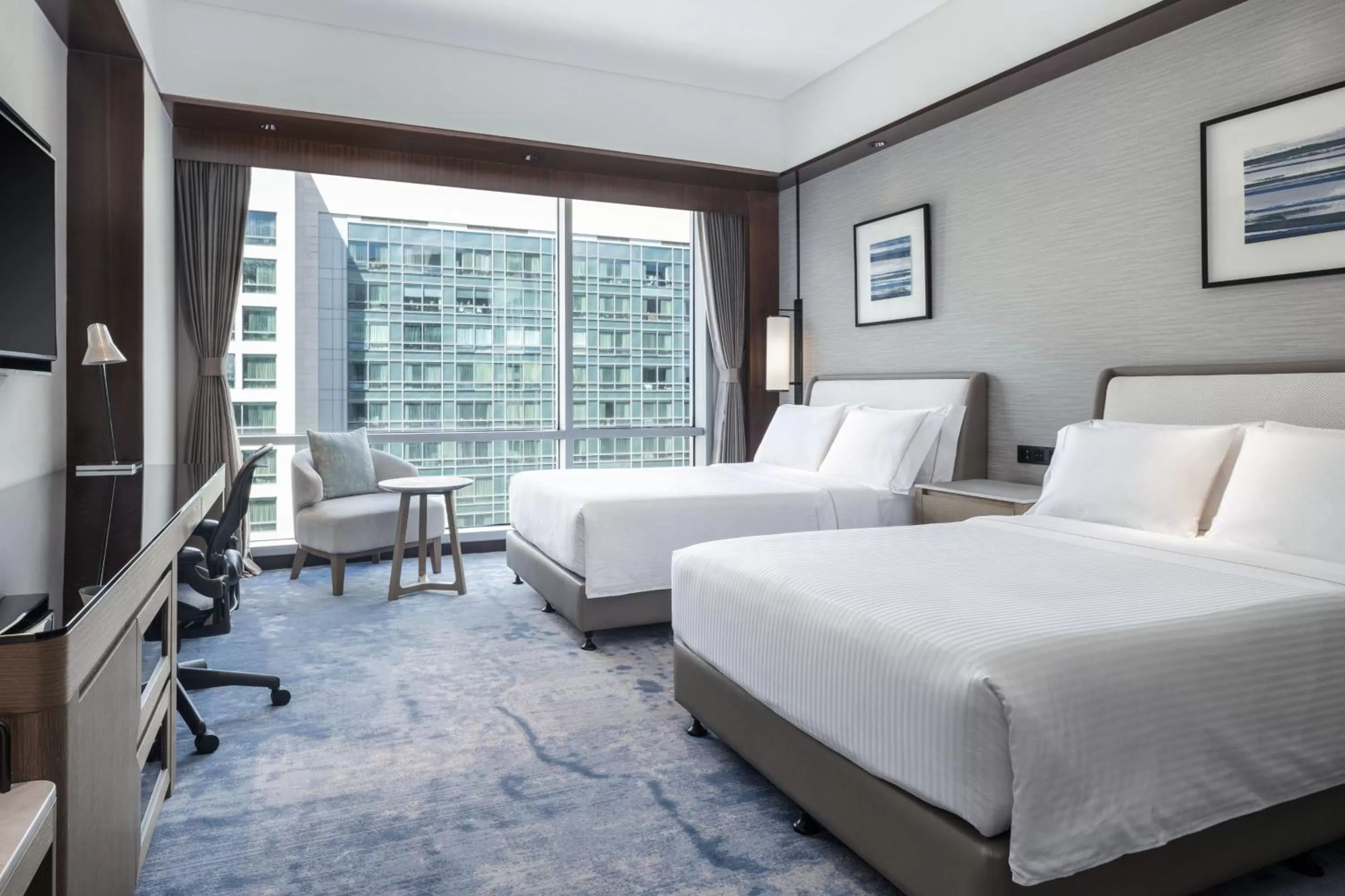 Photo of the whole room, Bed in The Westin Beijing Financial Street