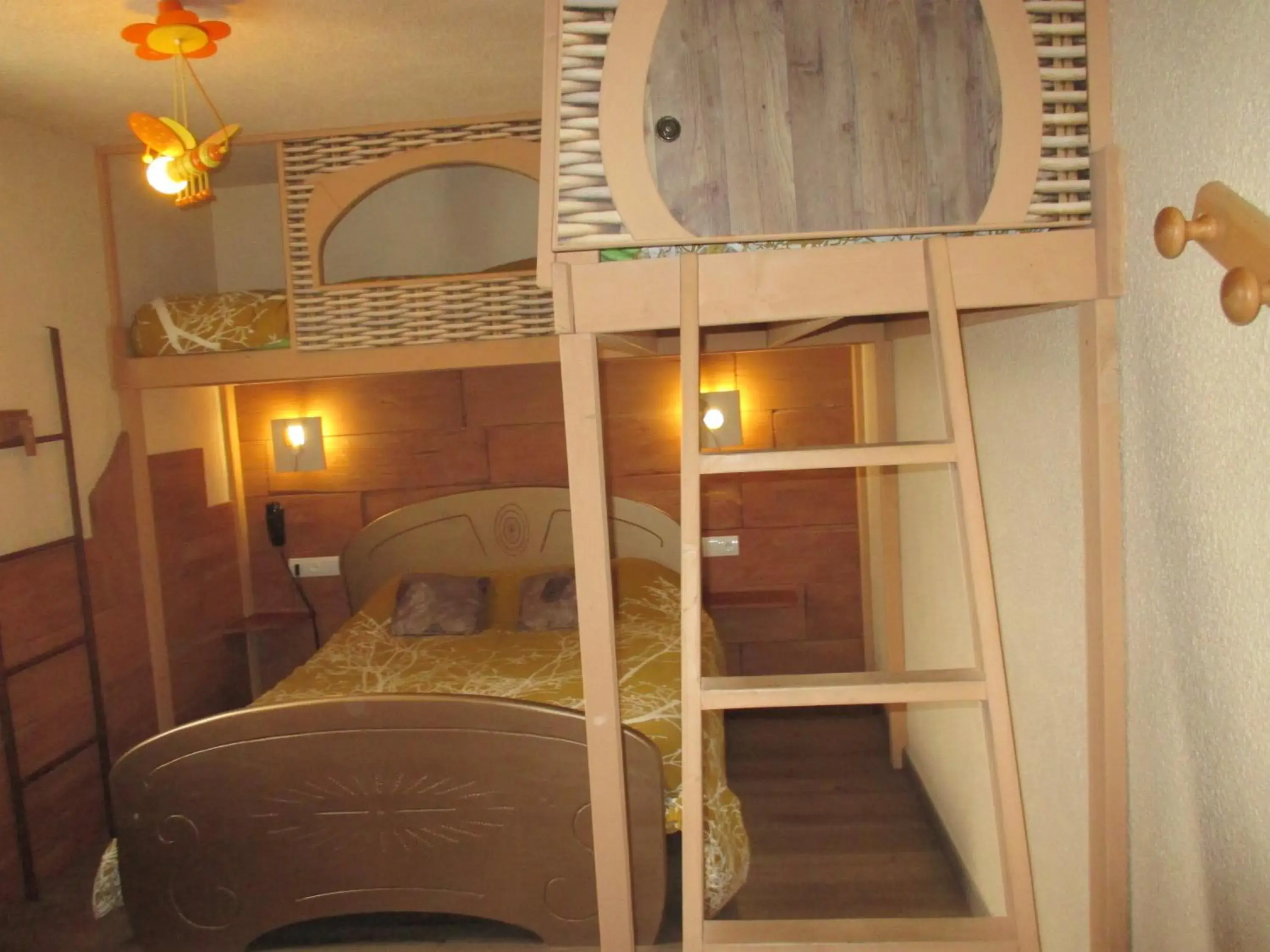 Photo of the whole room, Bunk Bed in Contact Hôtel Come Inn