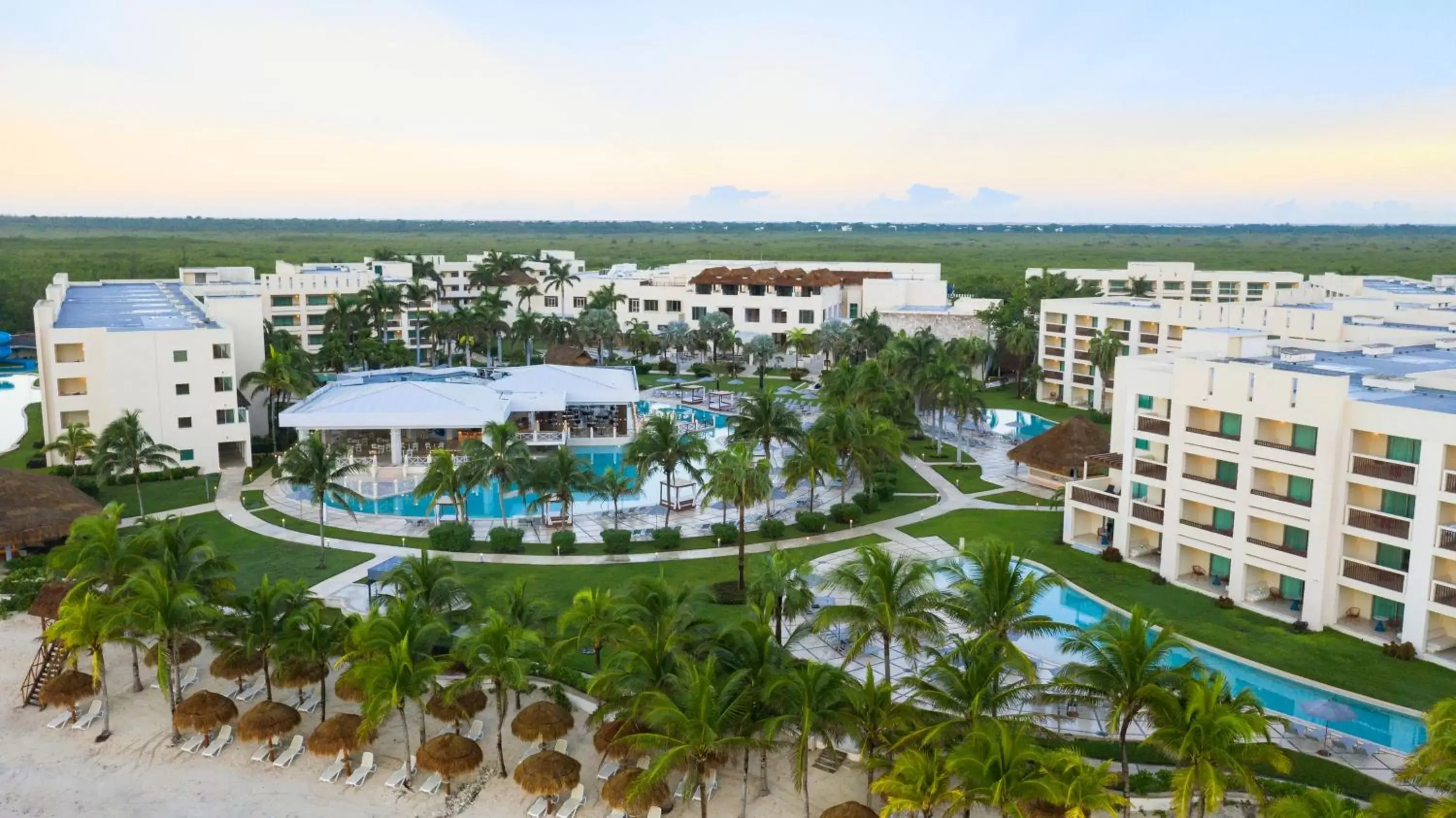 Property building, Bird's-eye View in Hyatt Ziva Riviera Cancun All-Inclusive