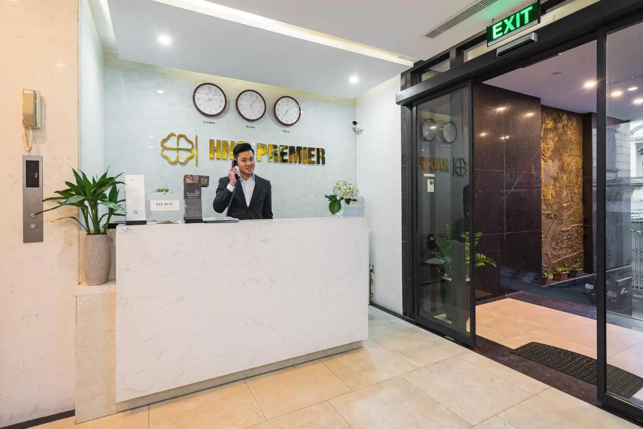 Lobby or reception in HNC Premier Hotel & Residences Lobby or reception in HNC Premier Hotel & Residences