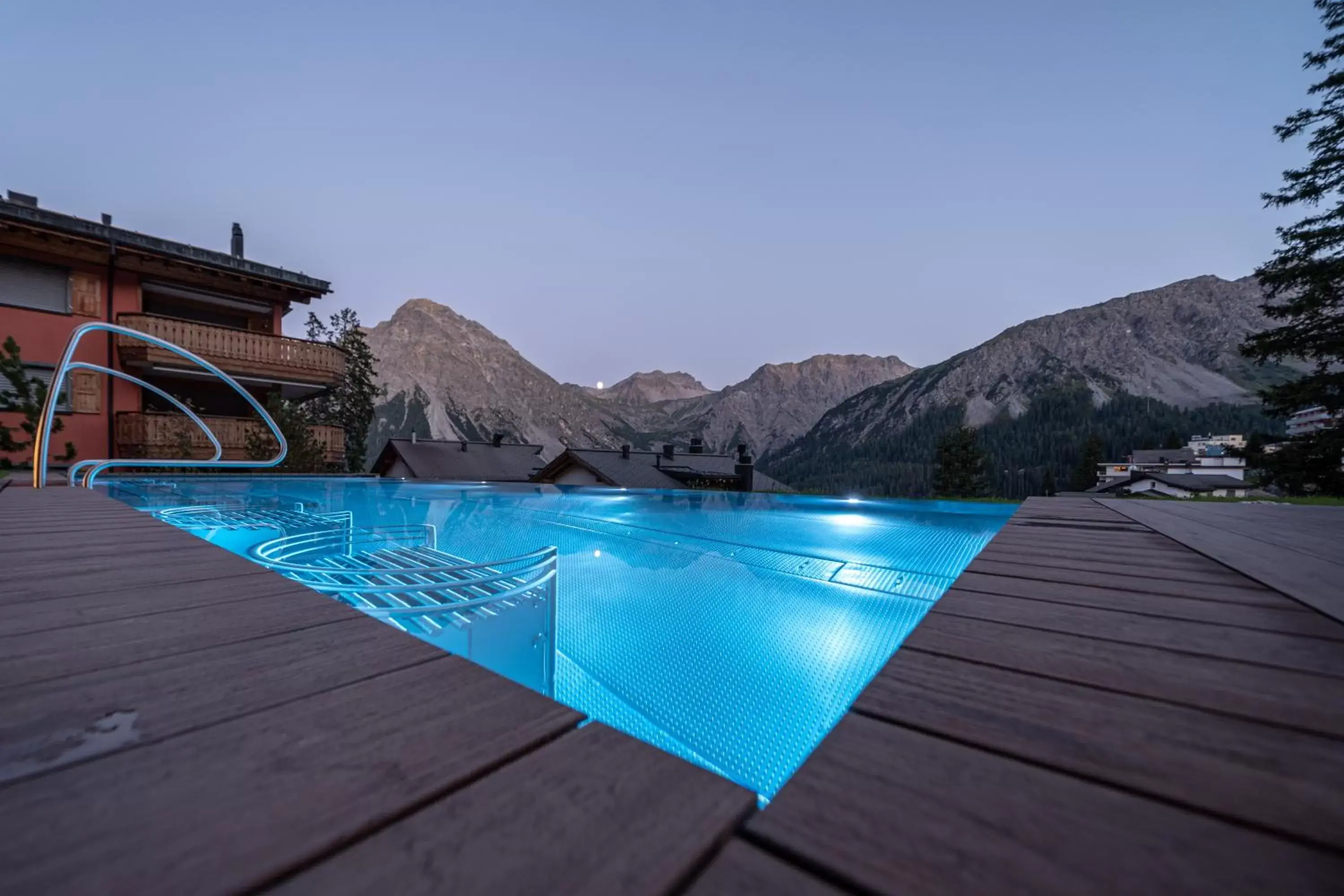 Swimming Pool in Waldhotel Arosa