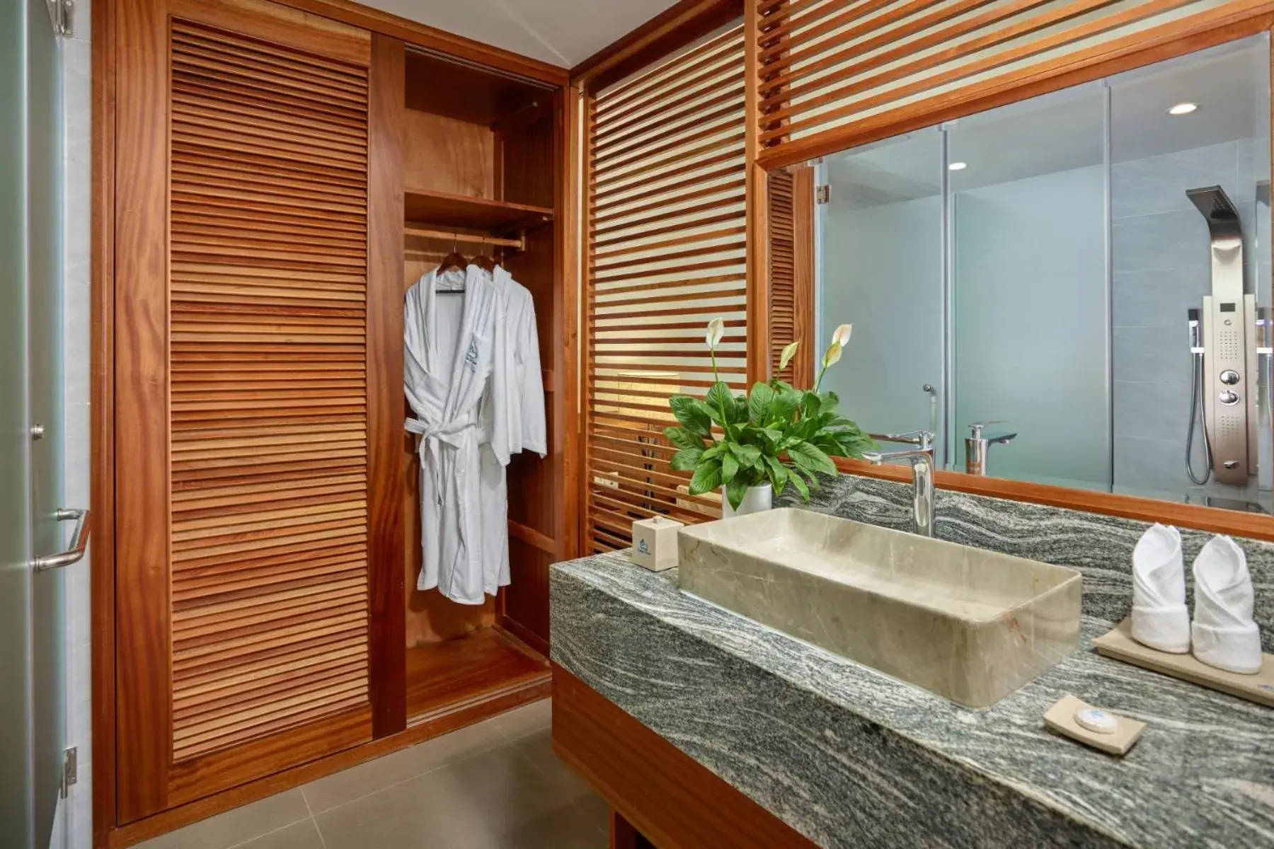 Shower, Bathroom in Wyndham Grand Vedana Ninh Binh Resort