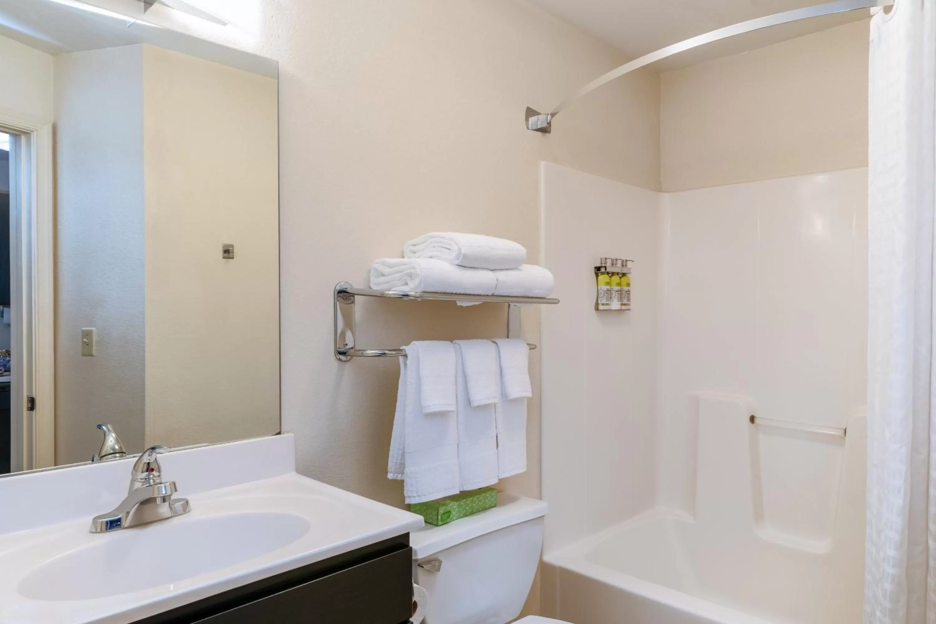 Bathroom in Candlewood Suites Washington-Dulles Herndon by IHG