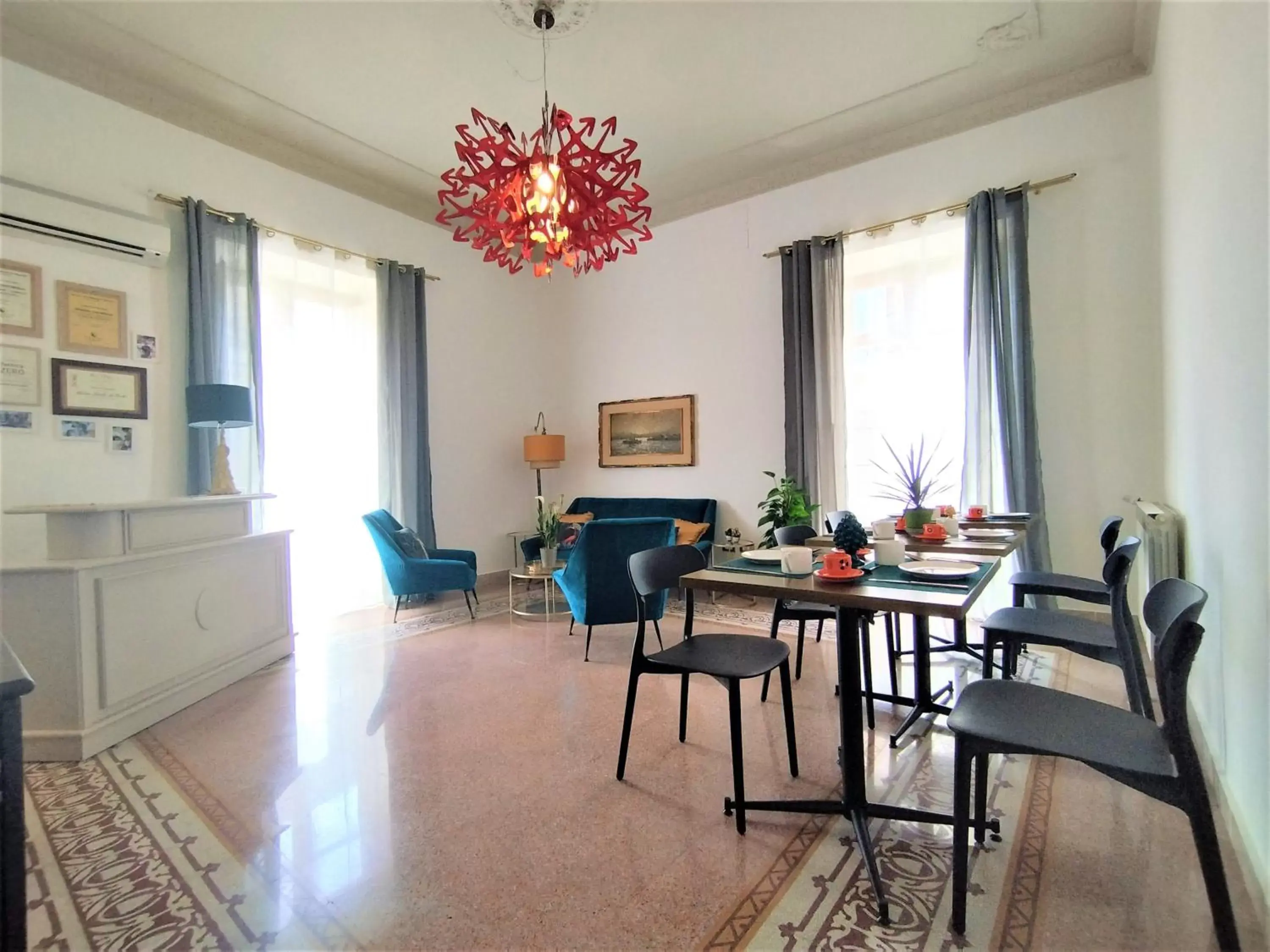 Living room, Dining Area in AUSA suites