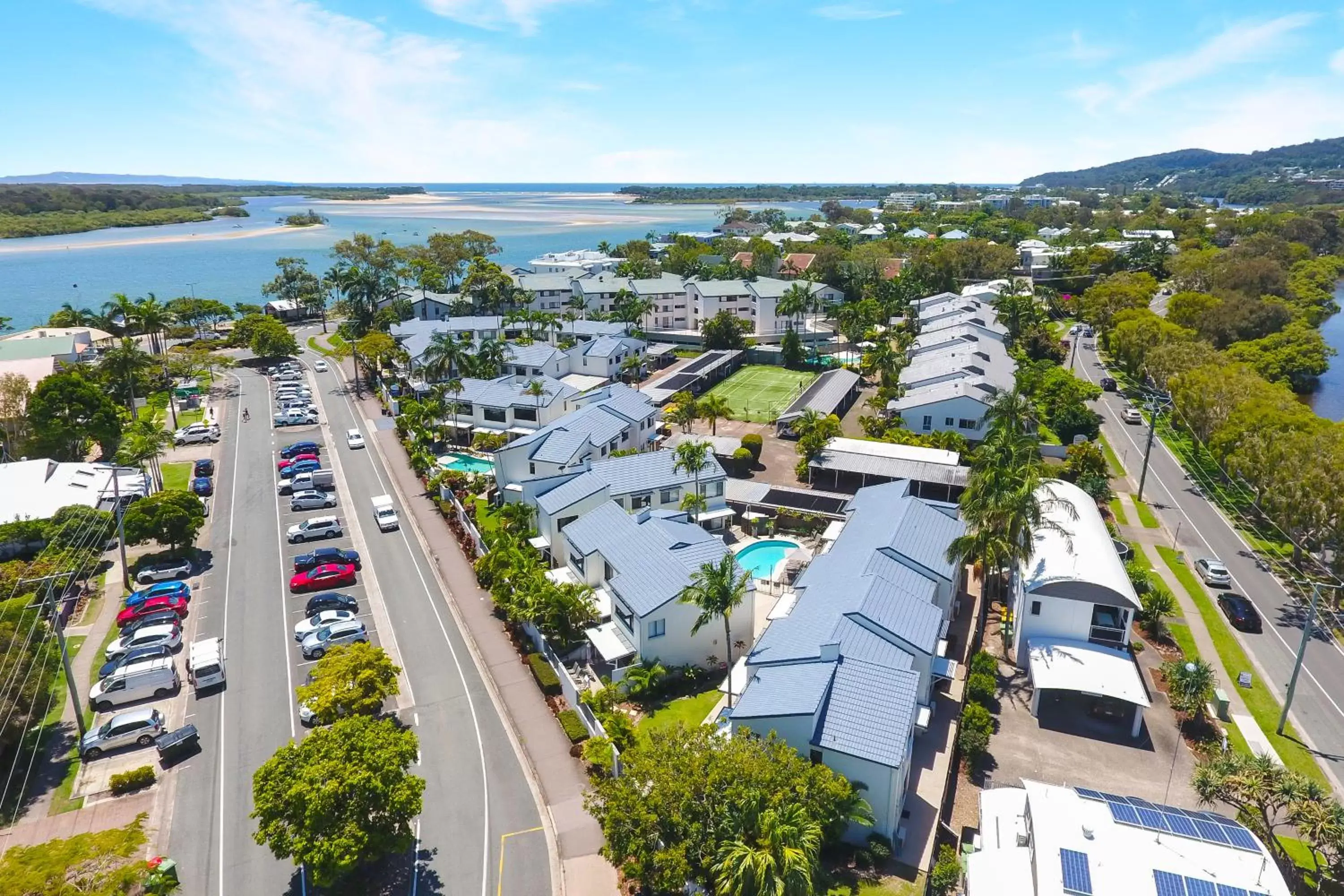 Bird's eye view, Bird's-eye View in Noosa Place Resort