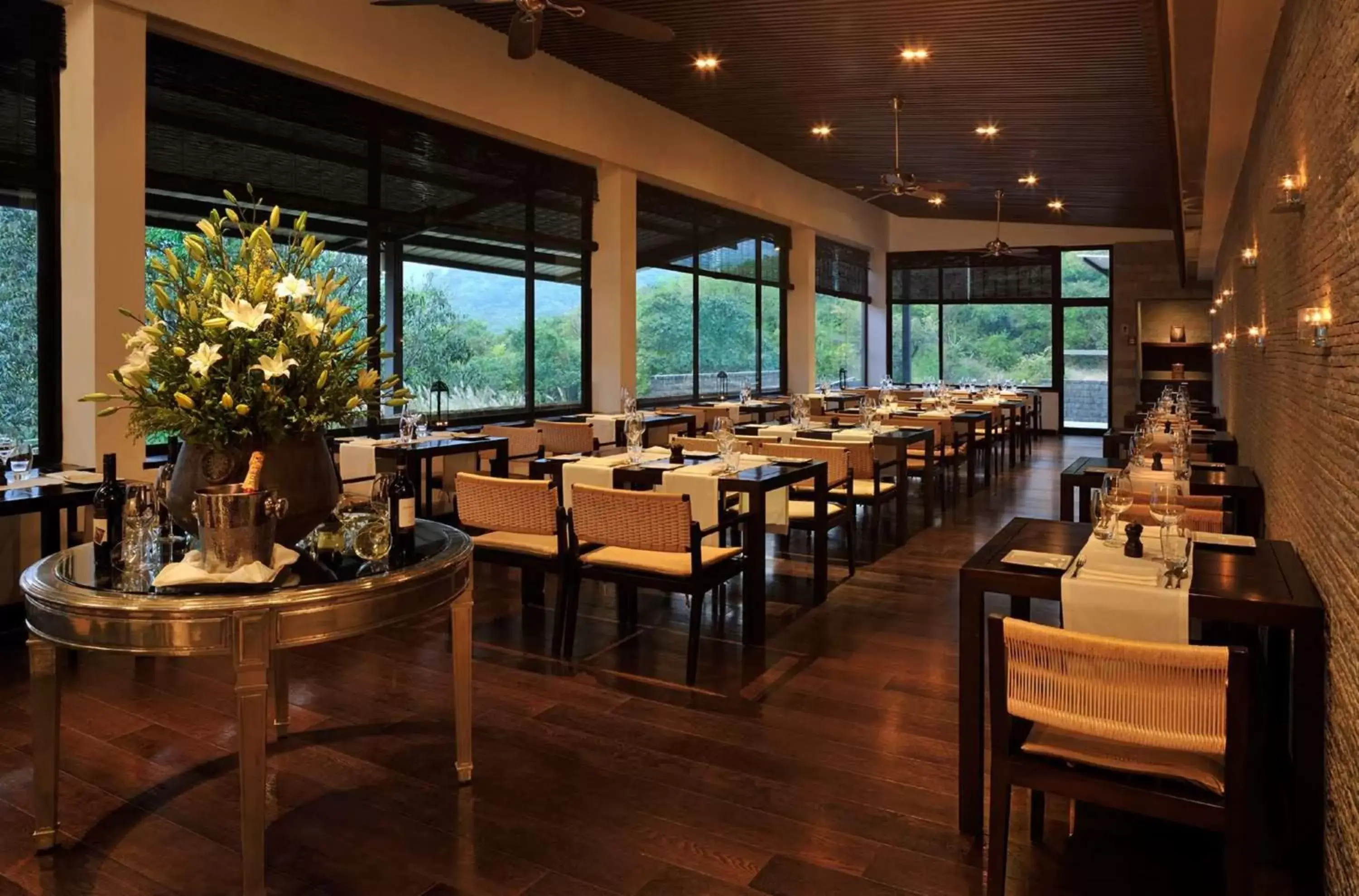 Restaurant/Places to Eat in Hilton Shillim Estate Retreat and Spa