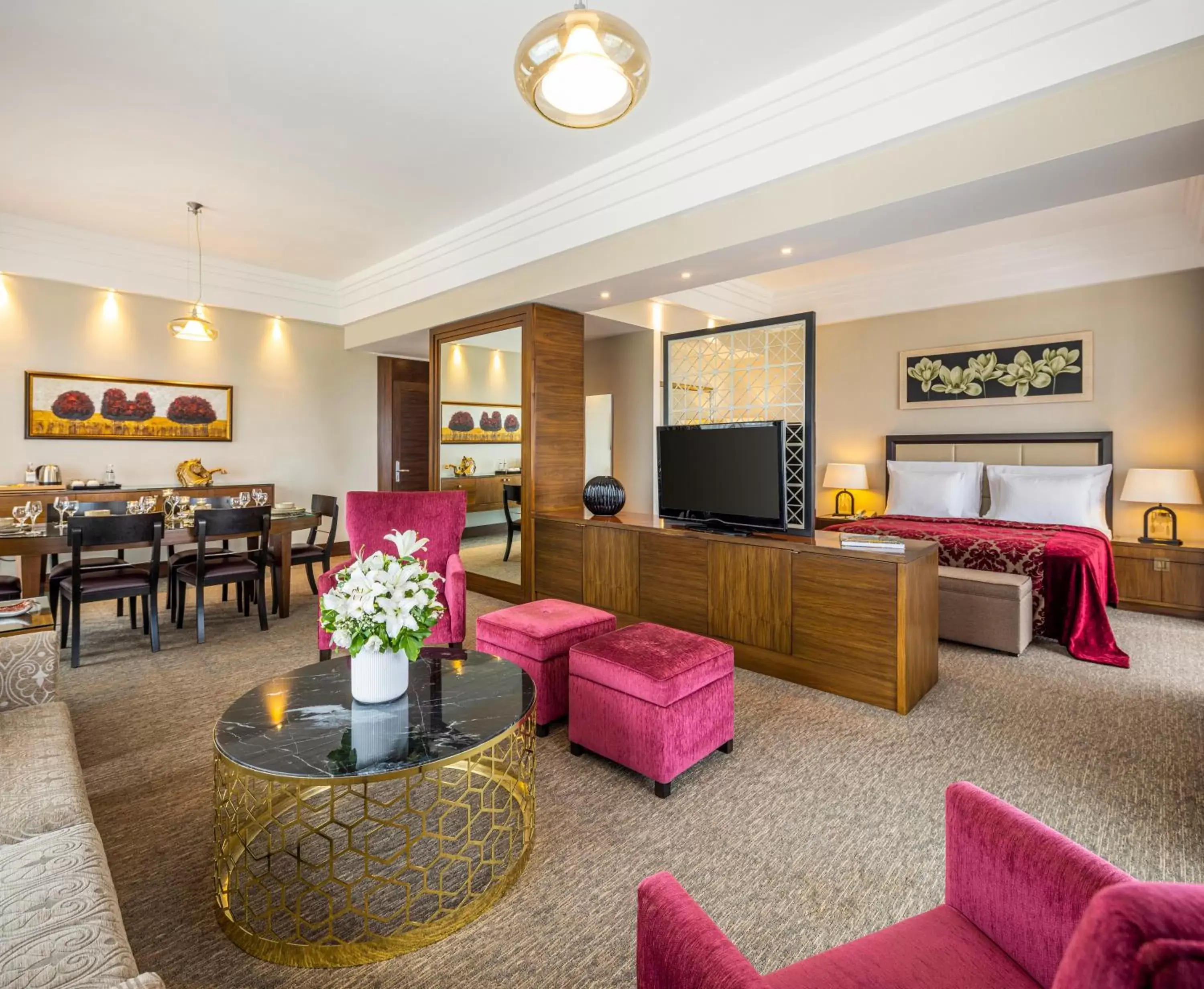 Living room, Seating Area in Hotel Çelik Palas Convention Center & Thermal SPA