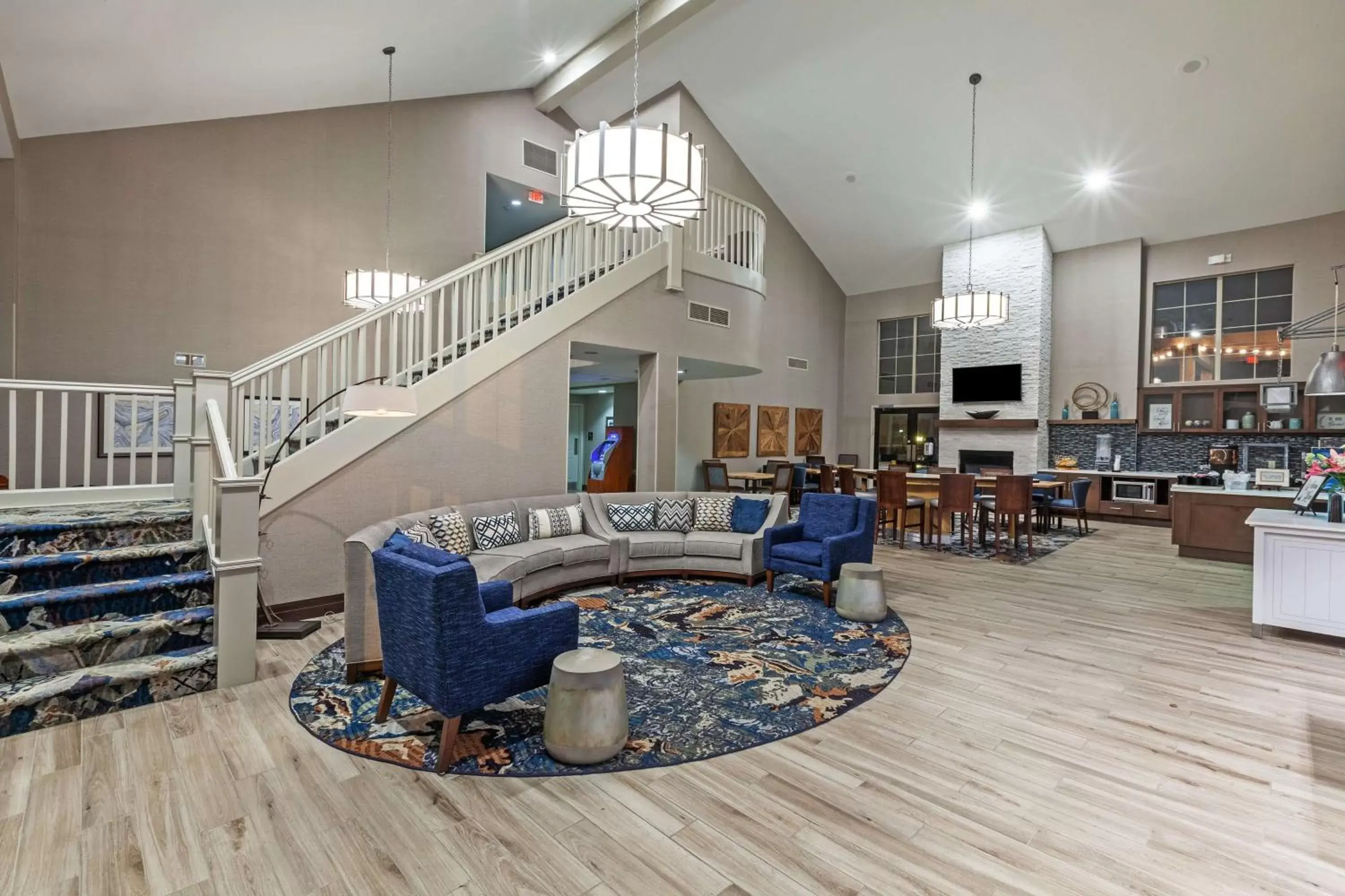 Lobby or reception, Seating Area in Homewood Suites by Hilton Greensboro