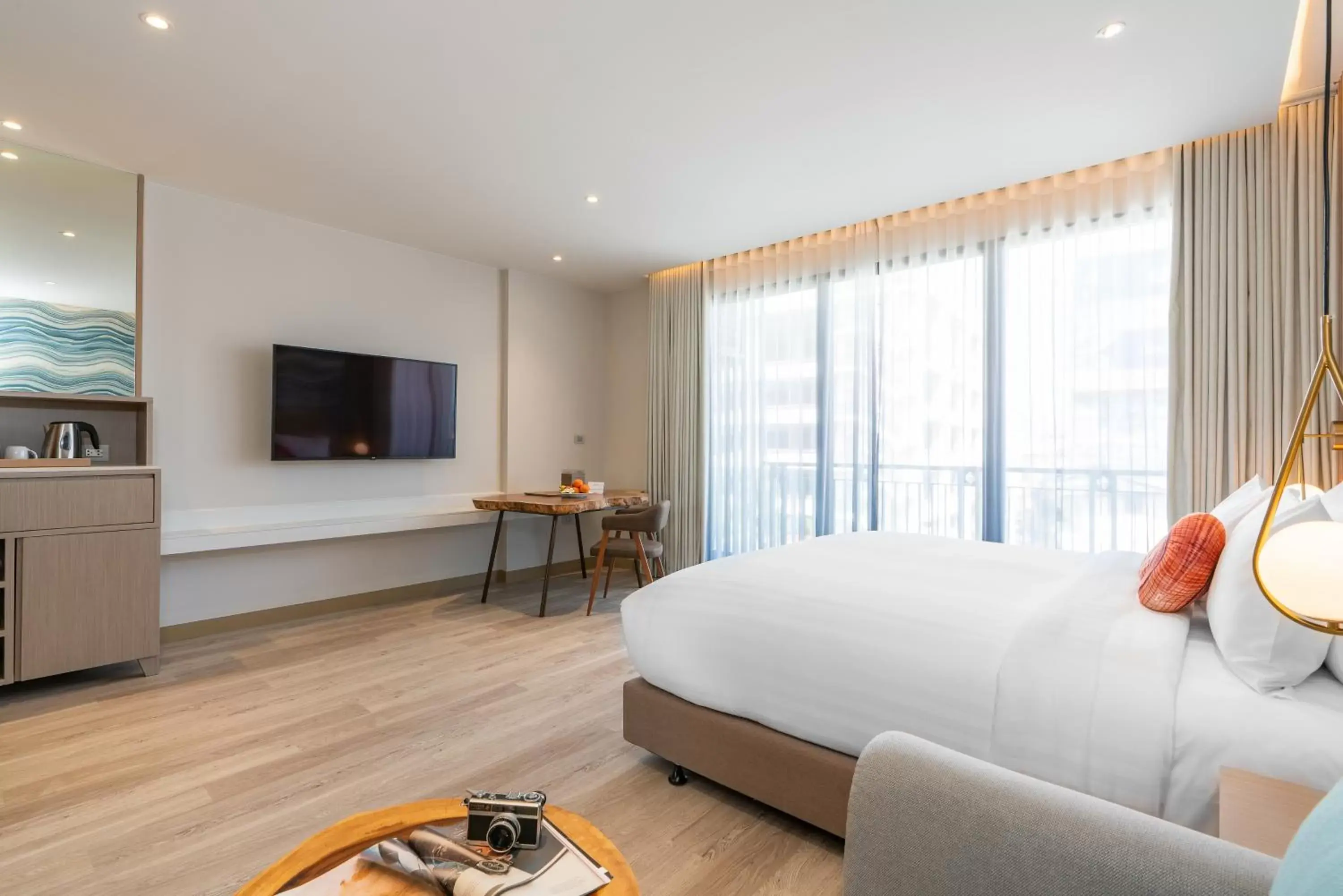 Bedroom, TV/Entertainment Center in Maven Stylish Hotel Hua Hin