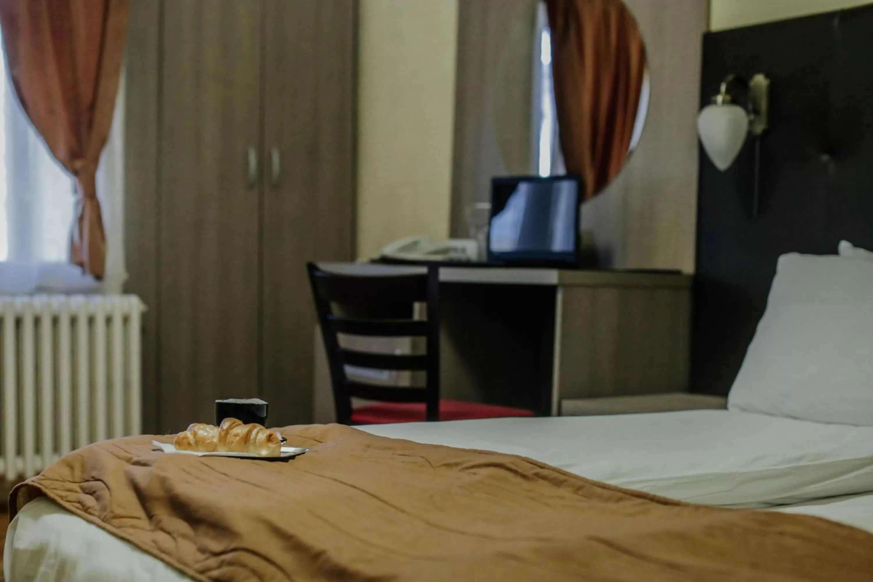 Bed in Hotel Fontana