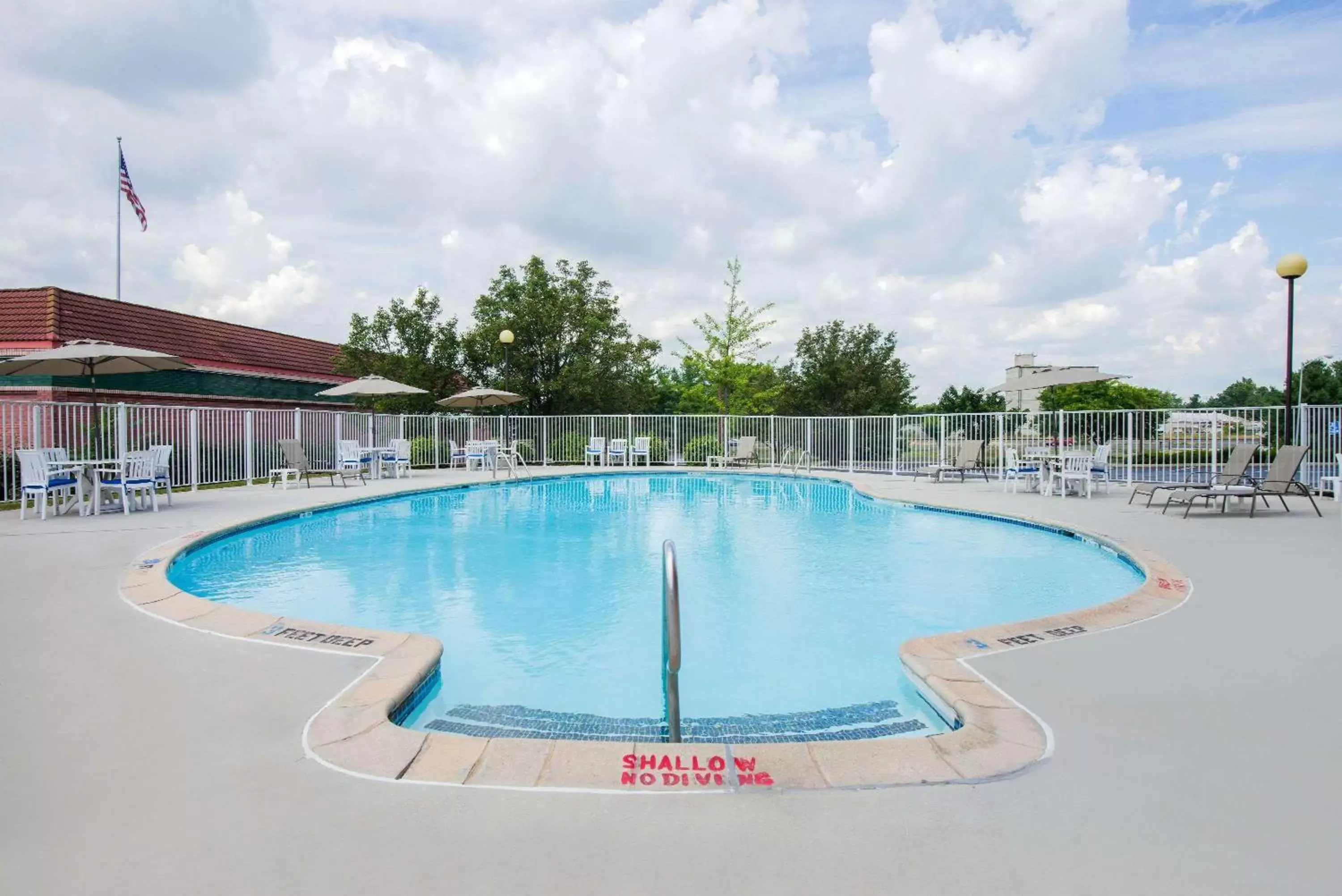 Pool view in Days Inn by Wyndham Gettysburg Pool view in Days Inn by Wyndham Gettysburg