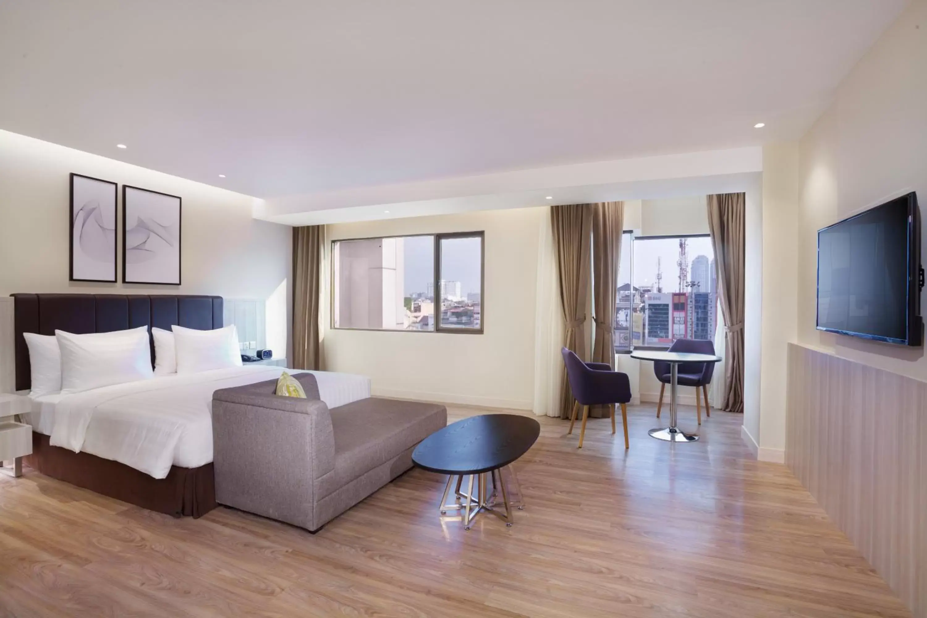 Photo of the whole room, Bed in AIHO Hotel Medan Photo of the whole room, Bed in AIHO Hotel Medan