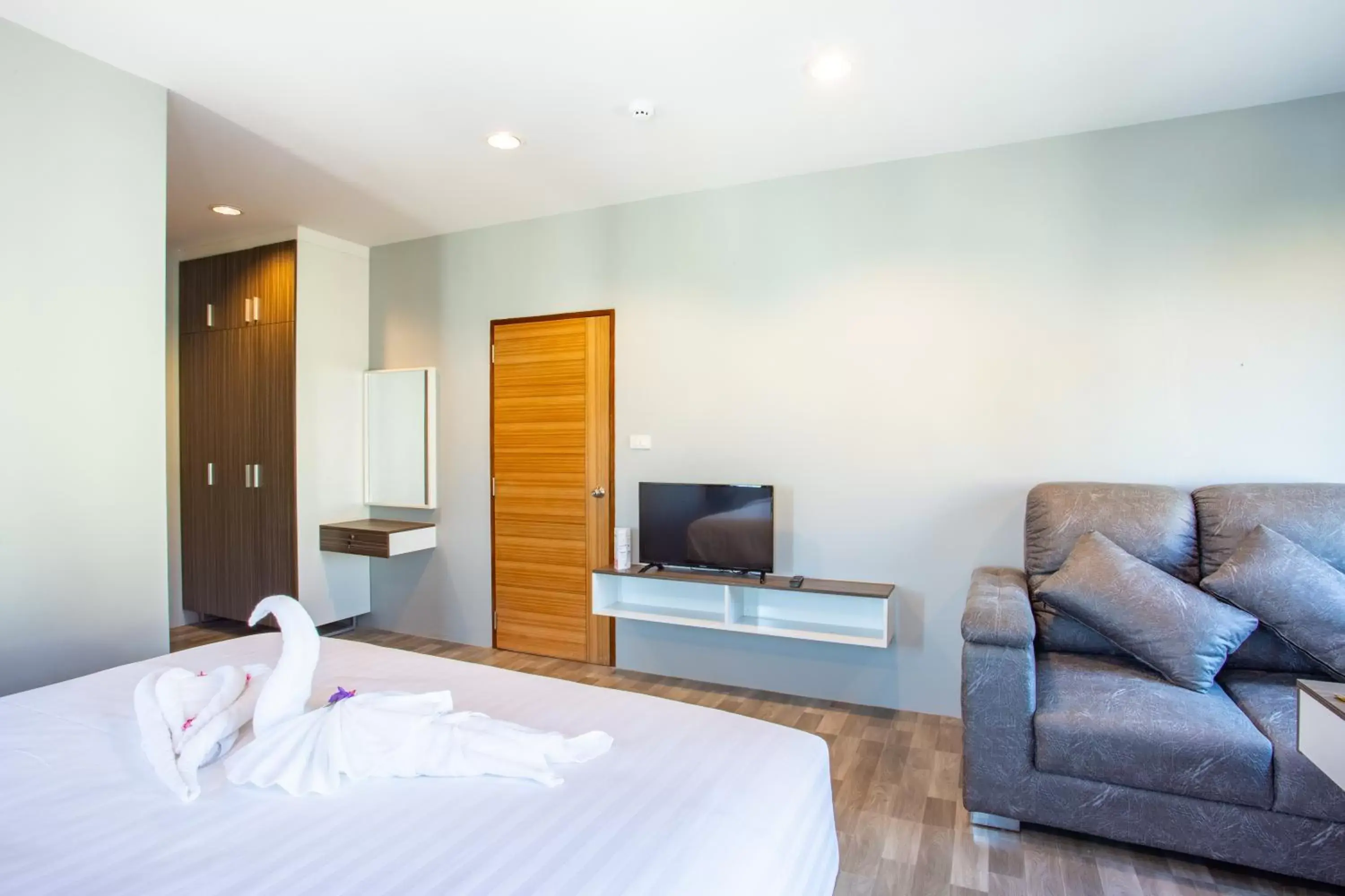 Photo of the whole room, Bed in Grand Inter Hotel Photo of the whole room, Bed in Grand Inter Hotel