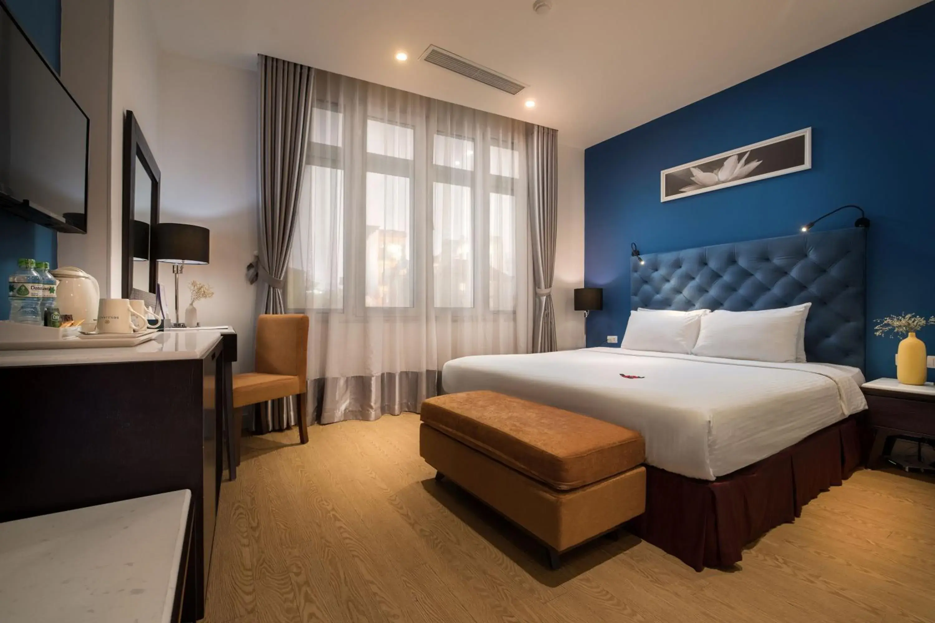 Bed in Hanoi Brilliant Hotel & Spa