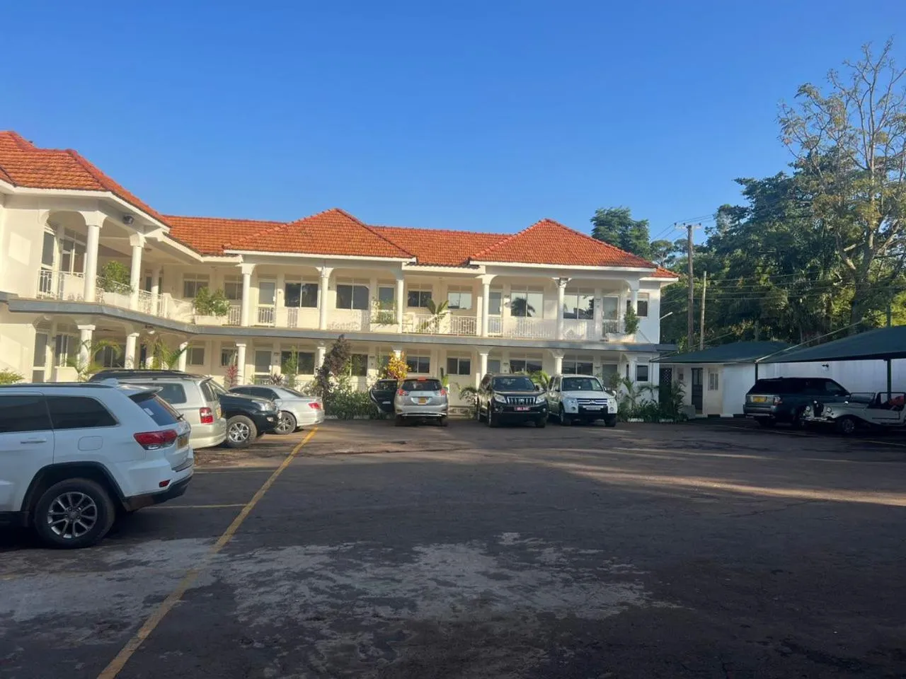 Property building in Infinity Hotel Kampala