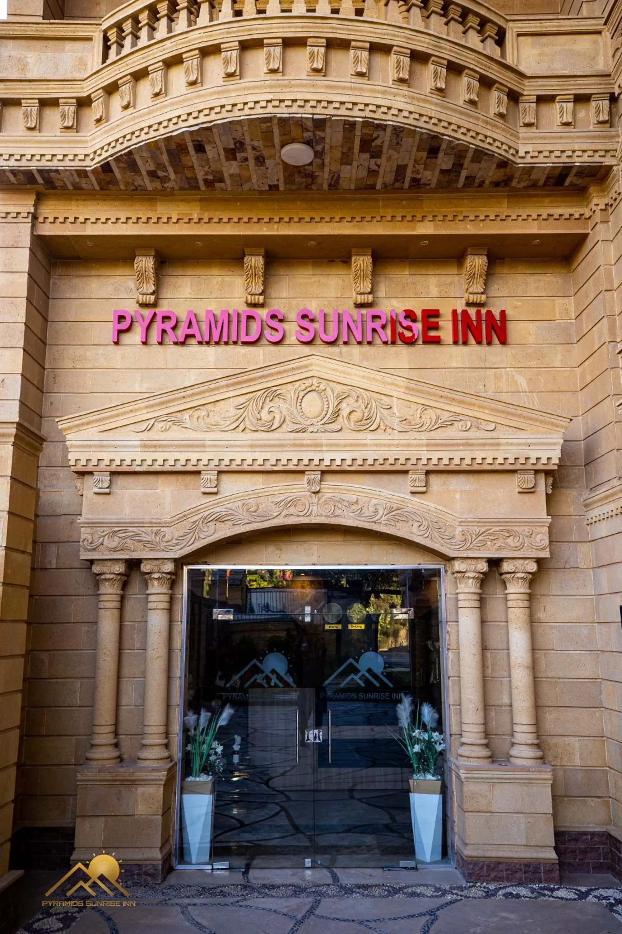 Property building in Pyramids sunrise inn