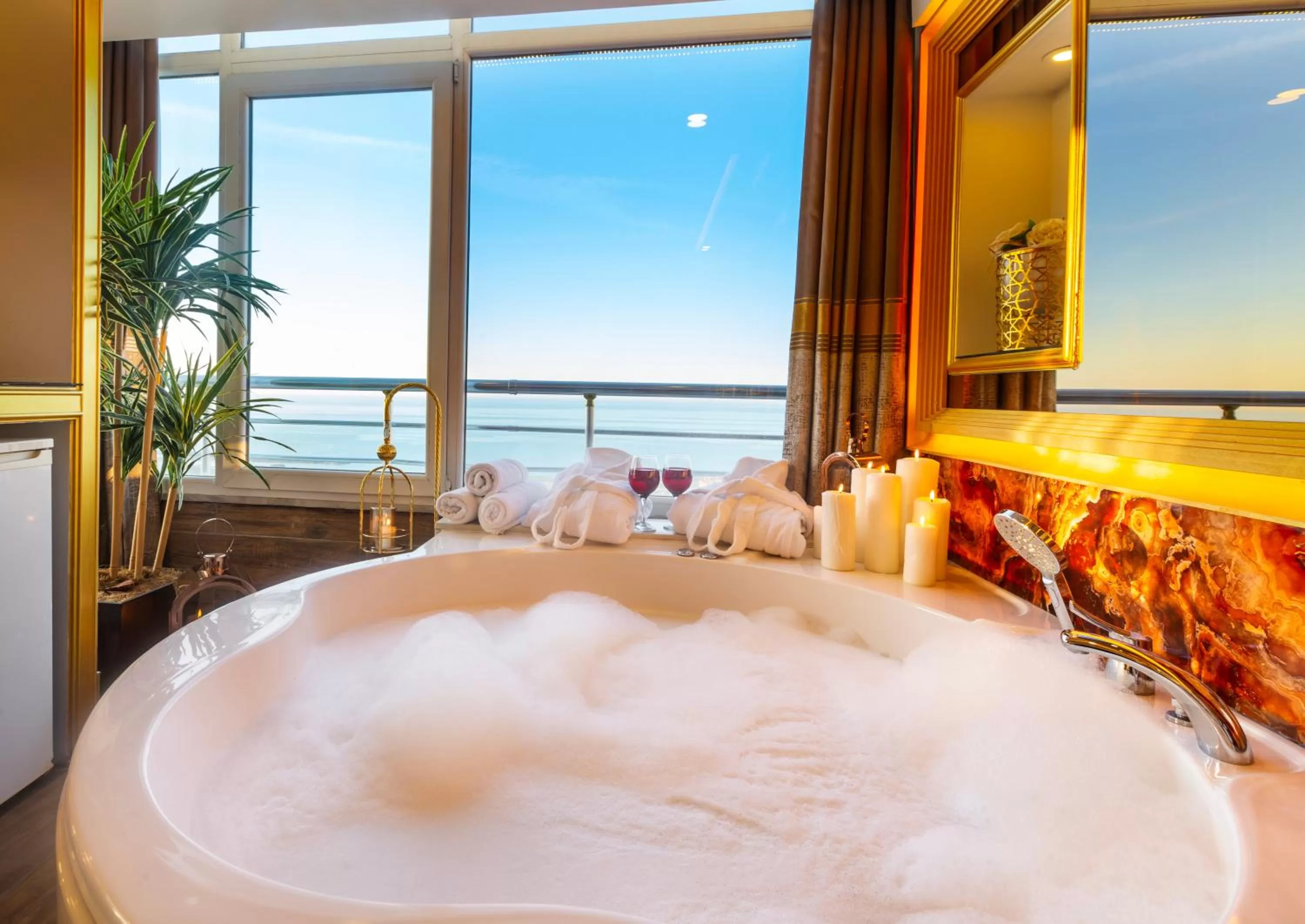 Bed in Andalouse Otel