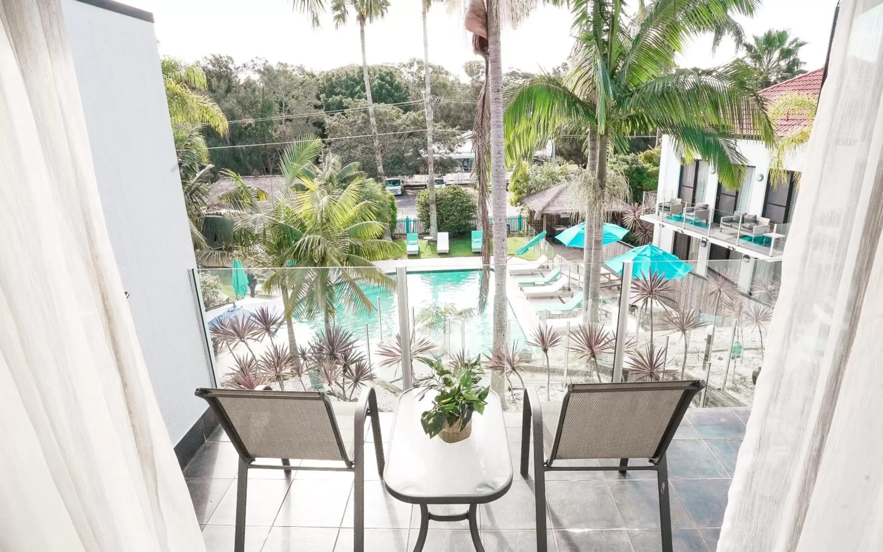 Balcony/Terrace, Pool View in Terrigal Pacific Coastal Retreat
