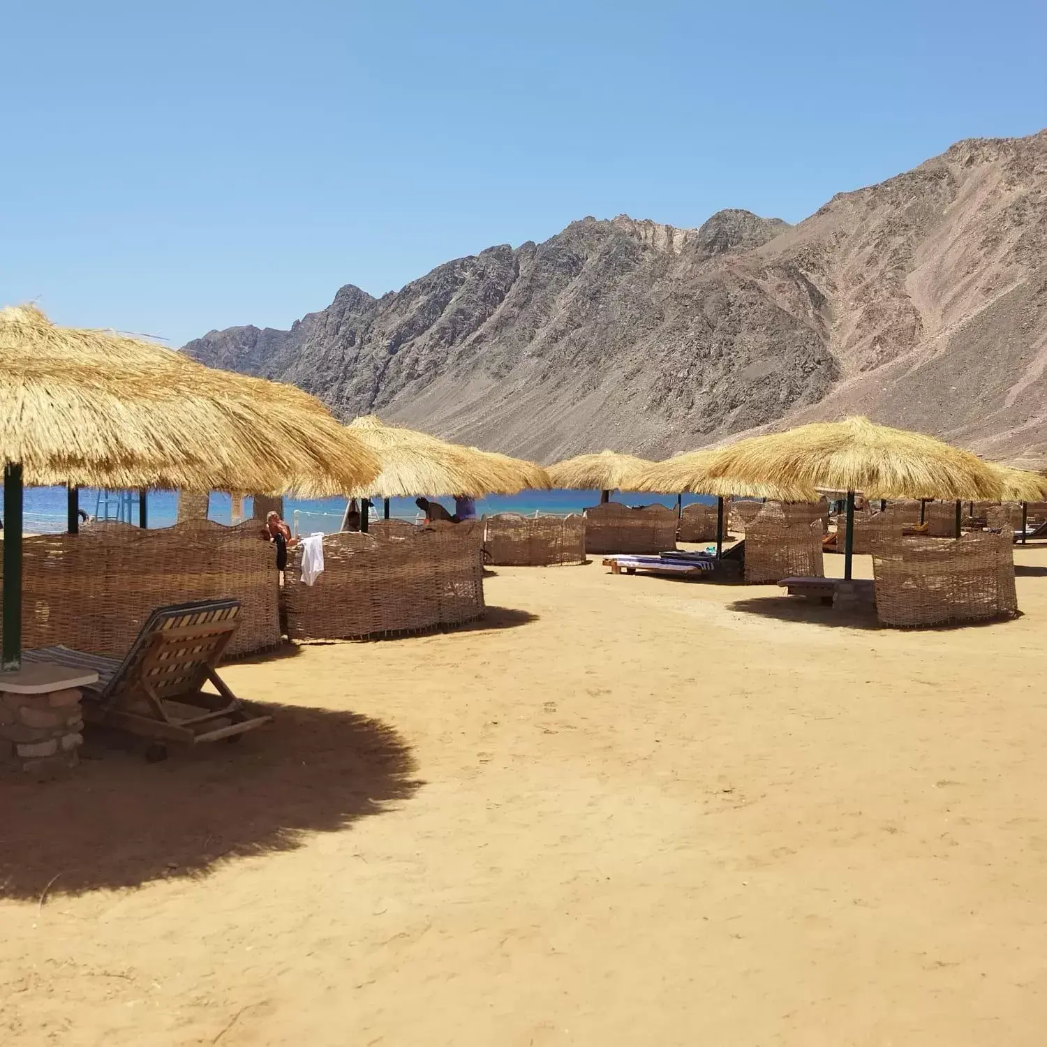 Beach in Happy Life Village Dahab