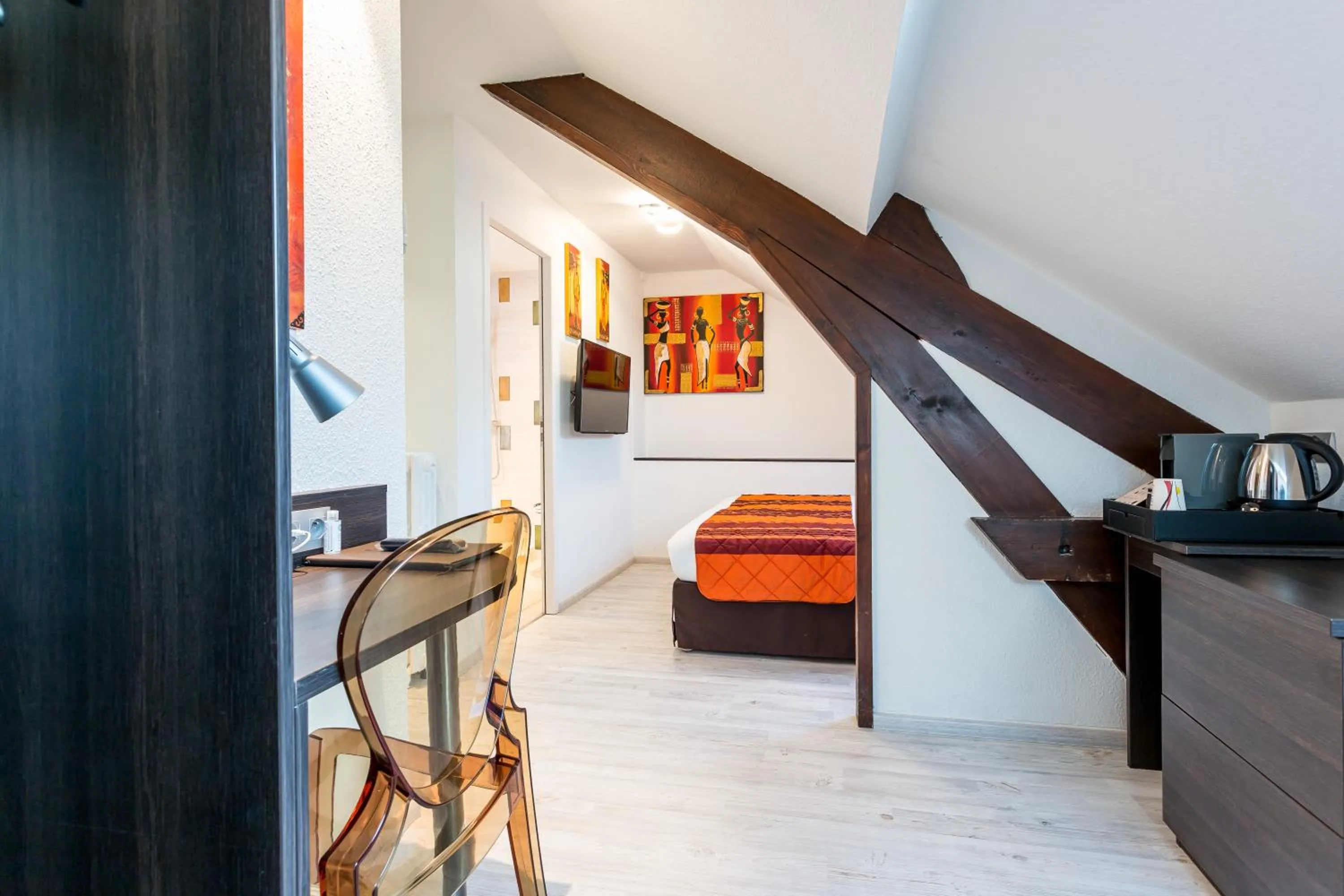 Bed in Hotel Le Centre