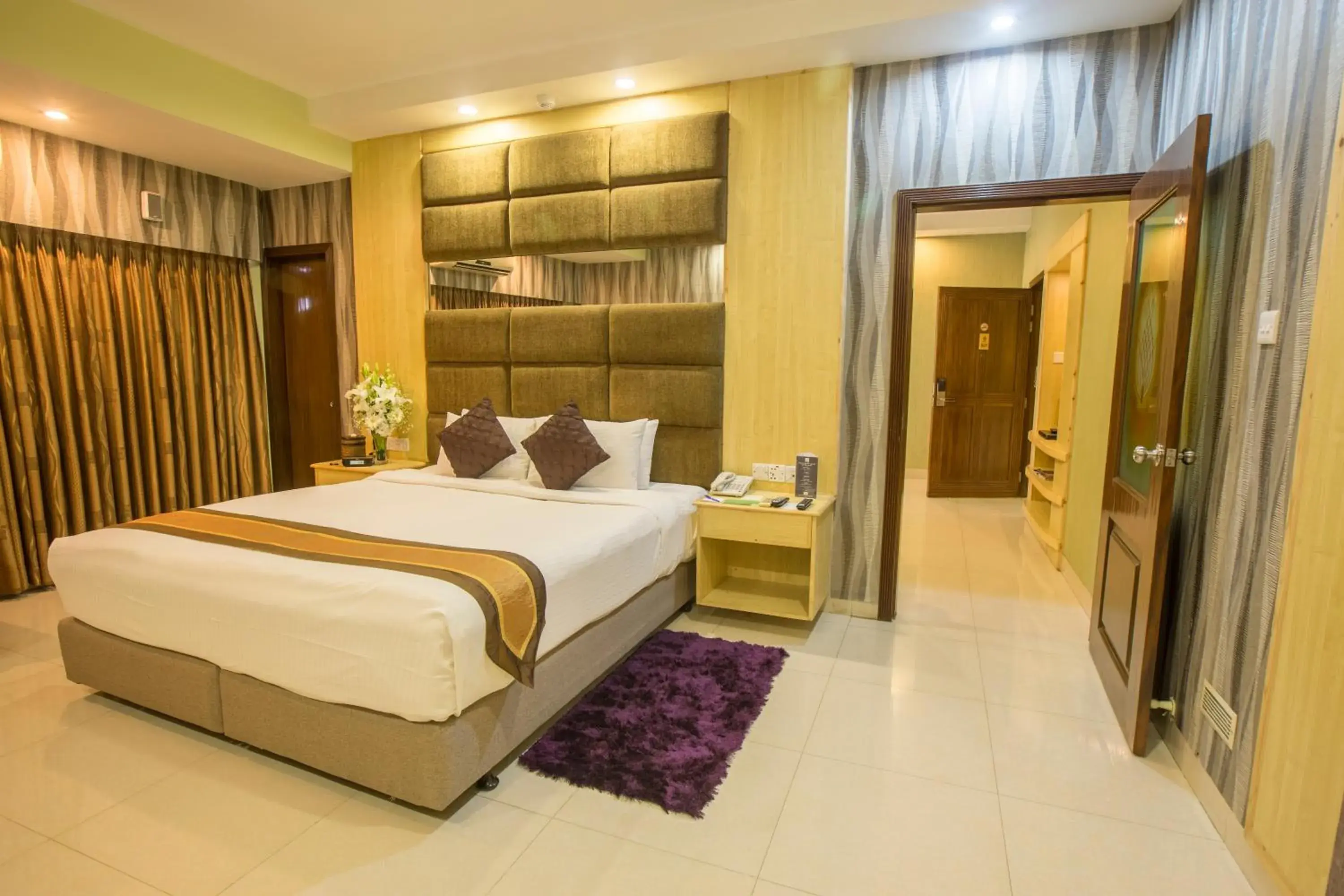 Bed in Ascott The Residence Dhaka