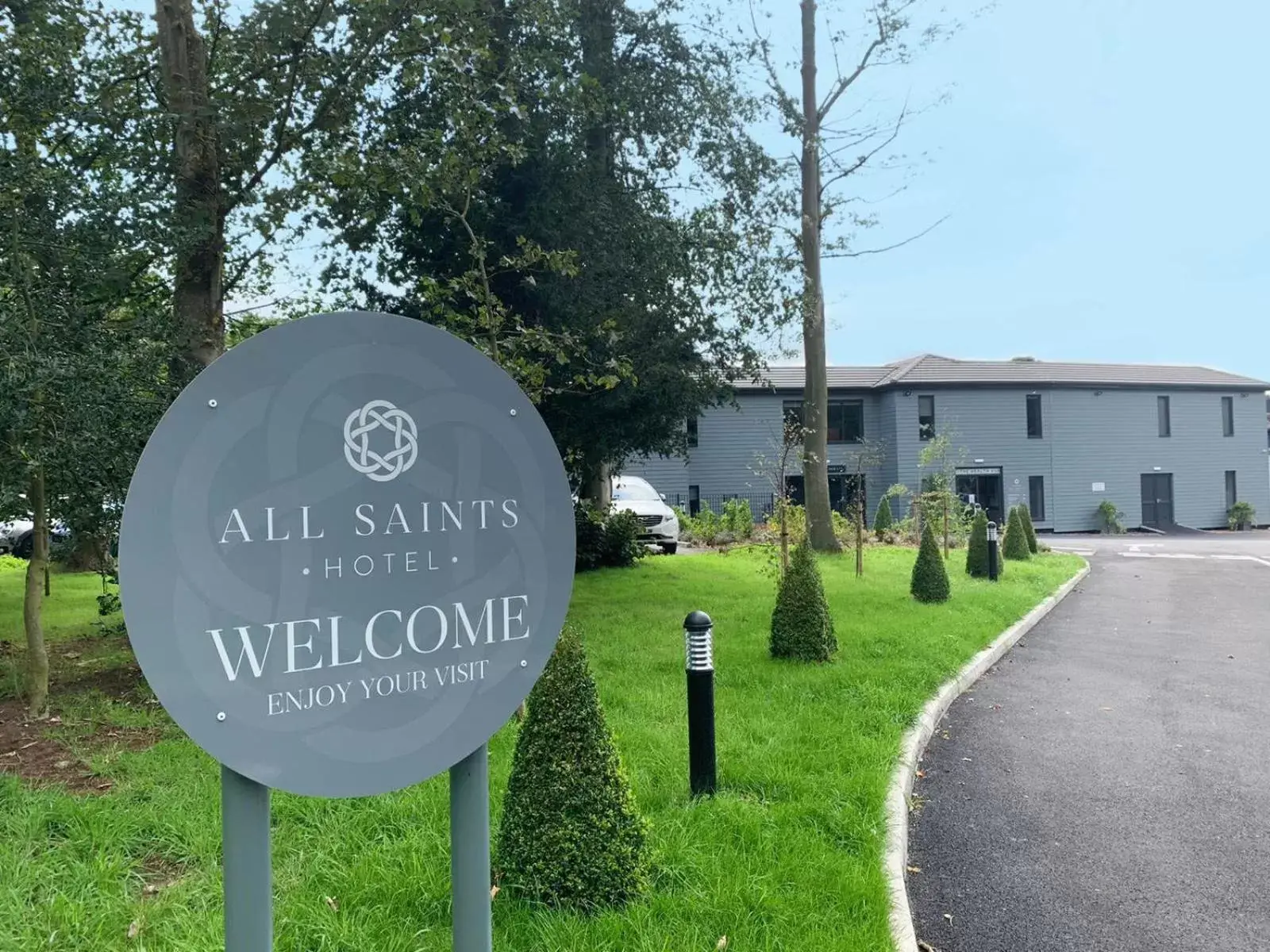 Logo/Certificate/Sign, Property Building in All Saints Hotel