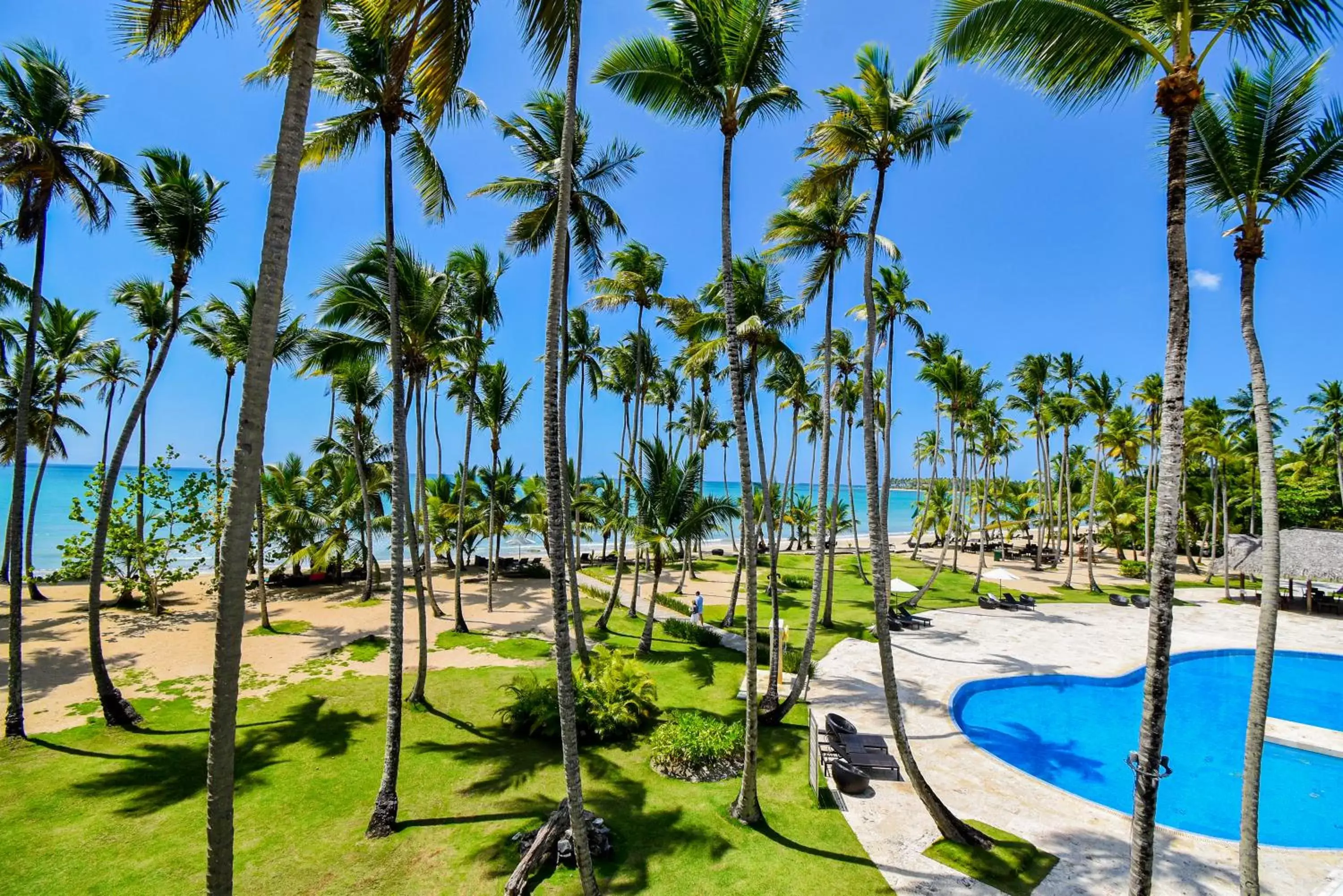 Pool View in Coson Bay