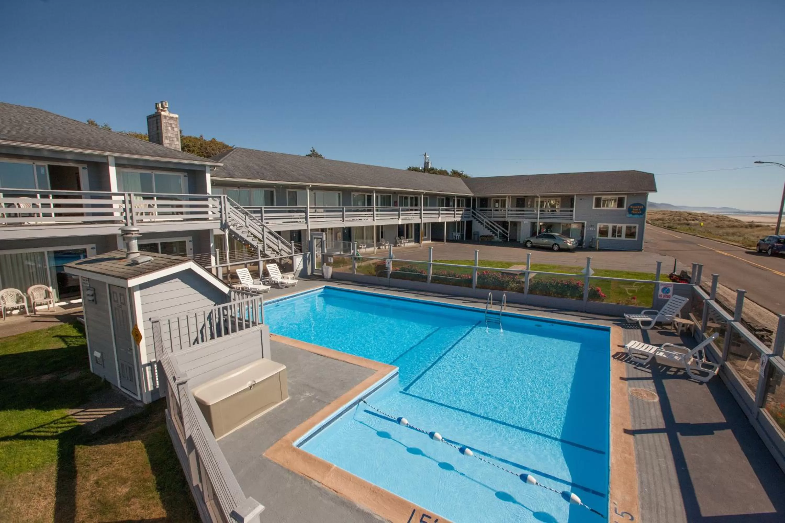 Facade/entrance in Sunset Surf Motel