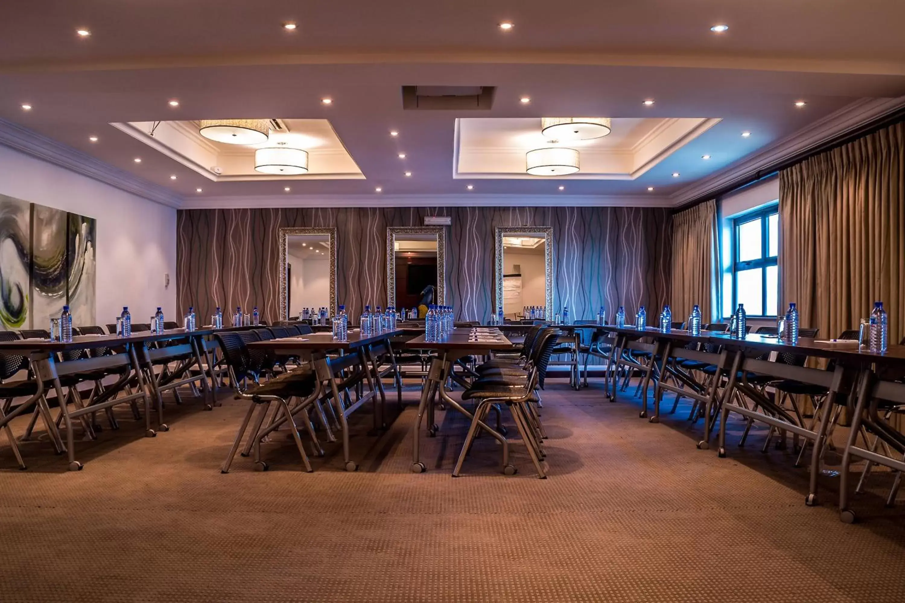 Meeting/conference room, Restaurant/Places to Eat in Protea Hotel by Marriott Lagos Kuramo Waters