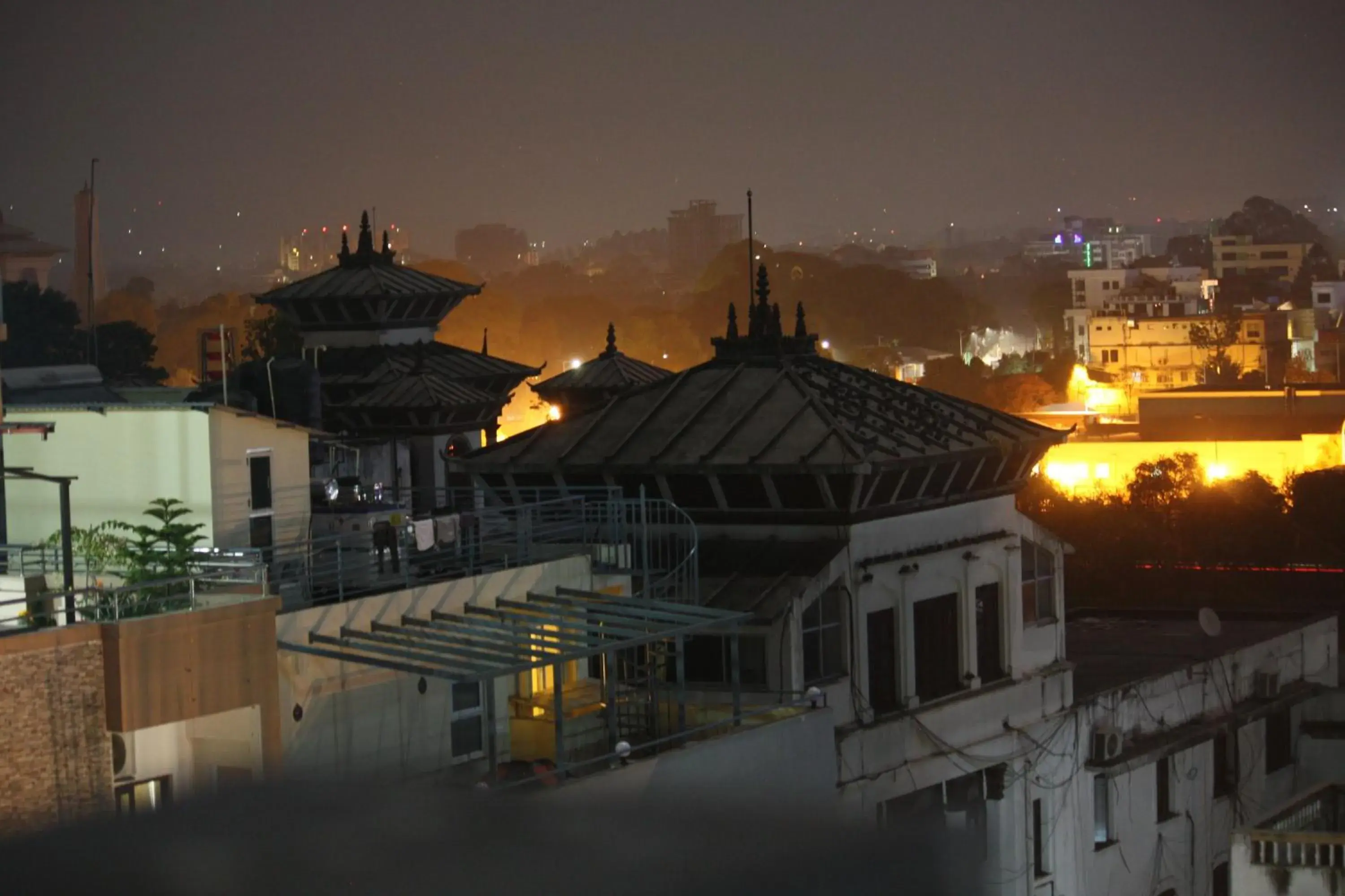 Bird's eye view in Hotel Buddha Land