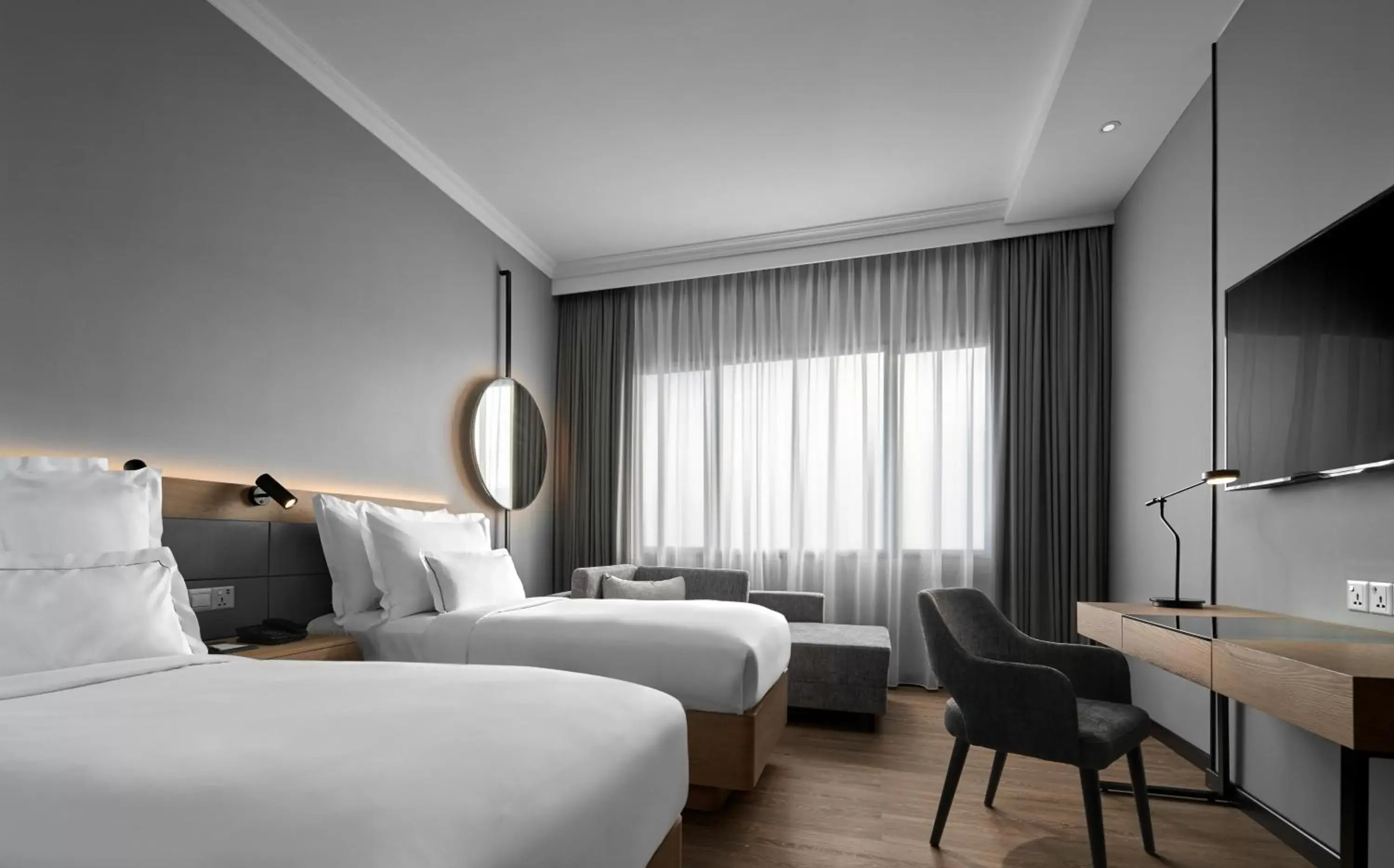 Bedroom, Bed in AC Hotel by Marriott Kuala Lumpur