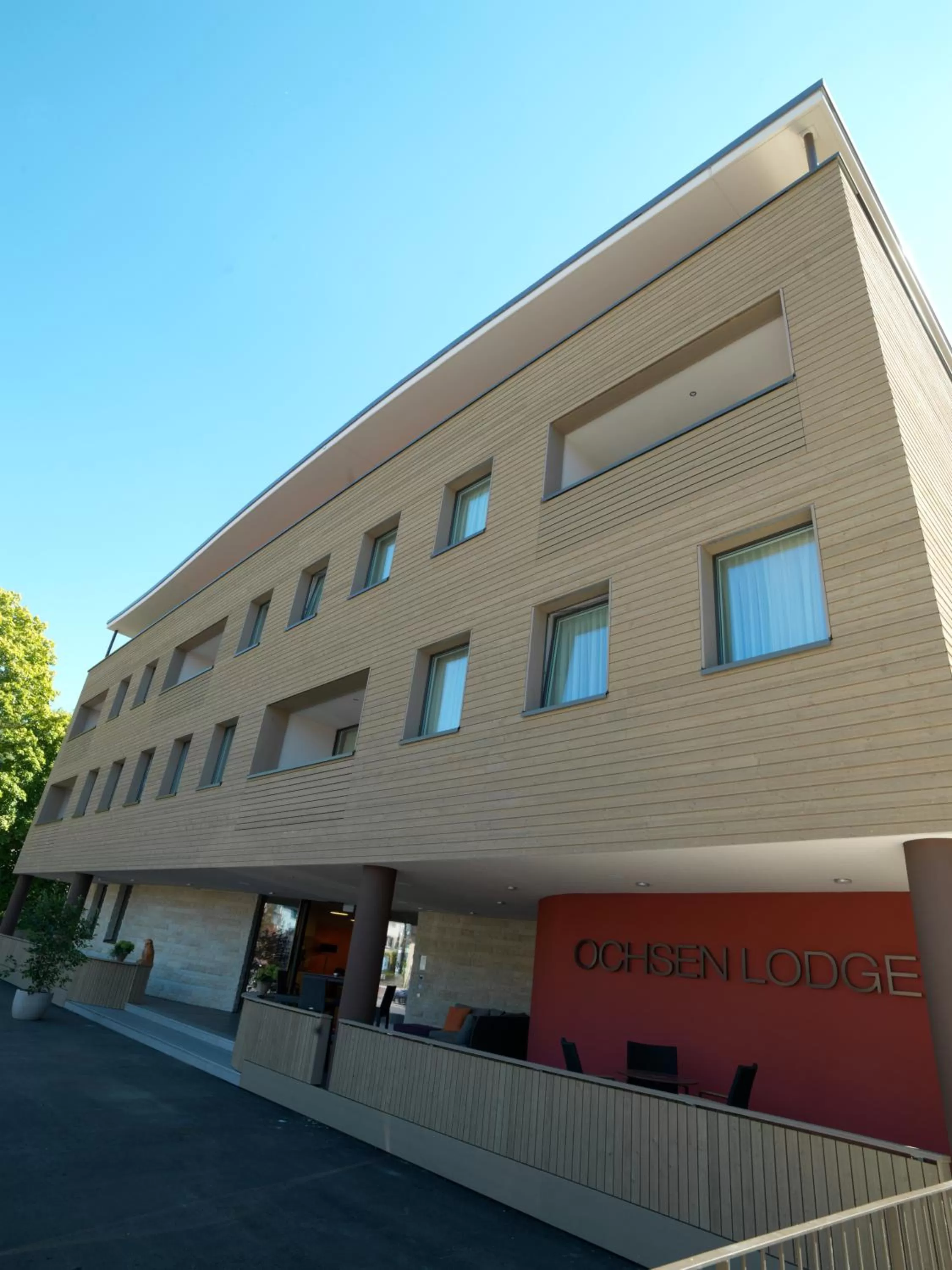 Facade/entrance in OCHSEN LODGE by Ochsen Lenzburg