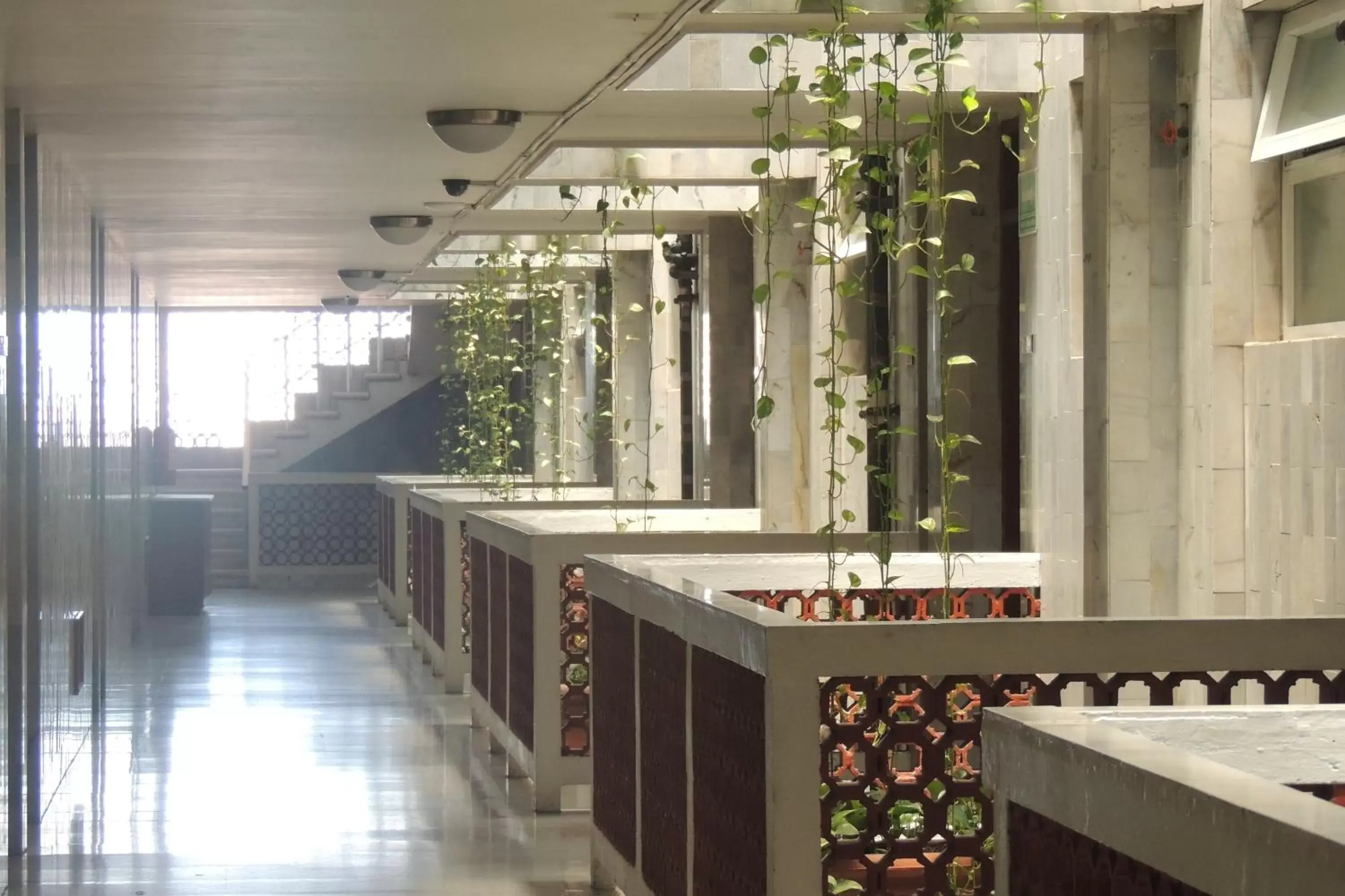 Balcony/Terrace in Hotel Central