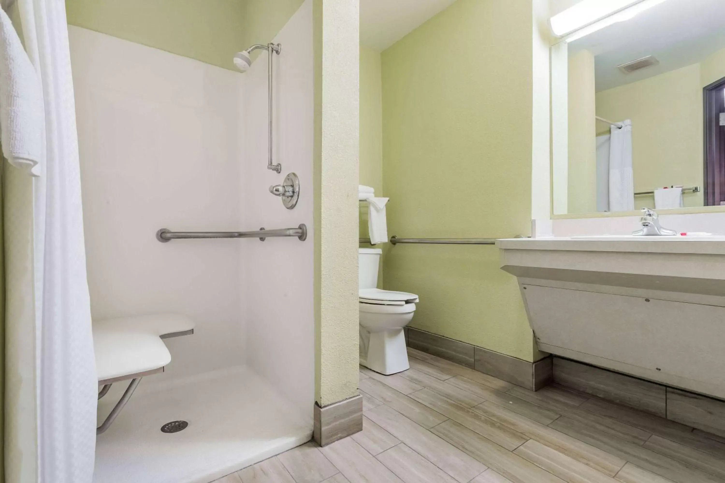 Shower, Bathroom in Days Inn & Suites by Wyndham Rocky Mount Golden East