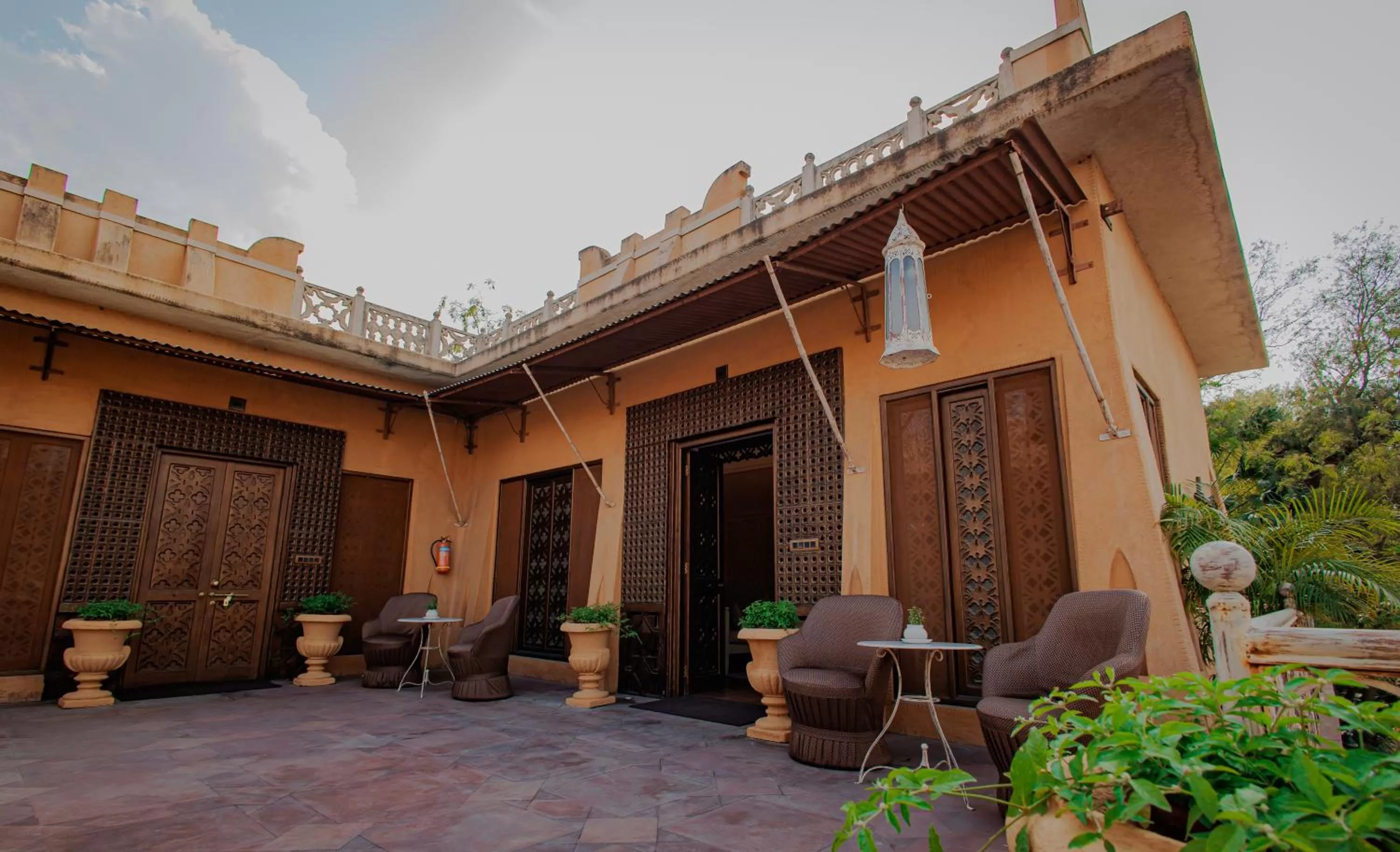 View (from property/room) in Ajit Bhawan - A Palace Resort