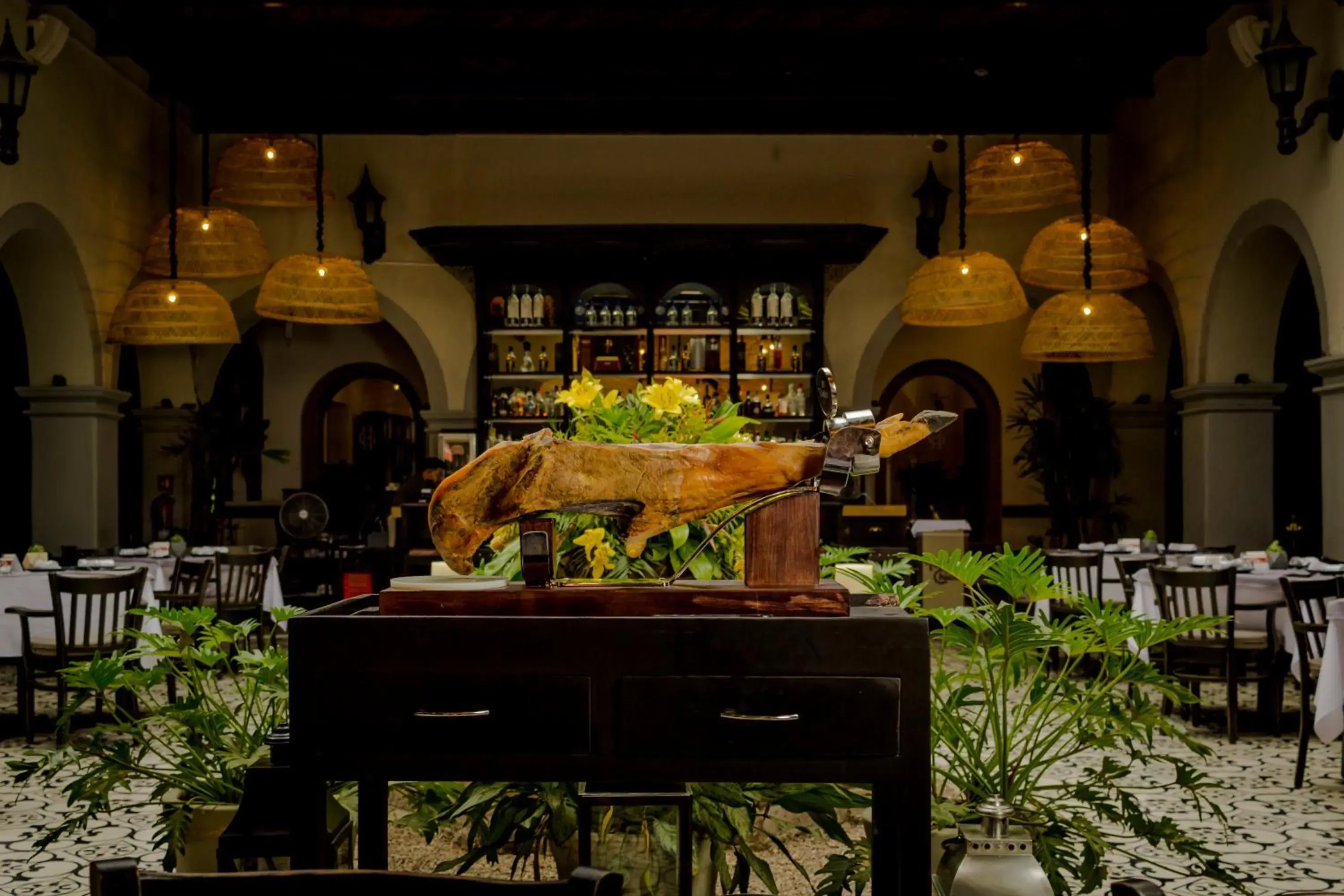 Restaurant/places to eat, Lounge/Bar in Hotel Boutique Hacienda Guadalupe