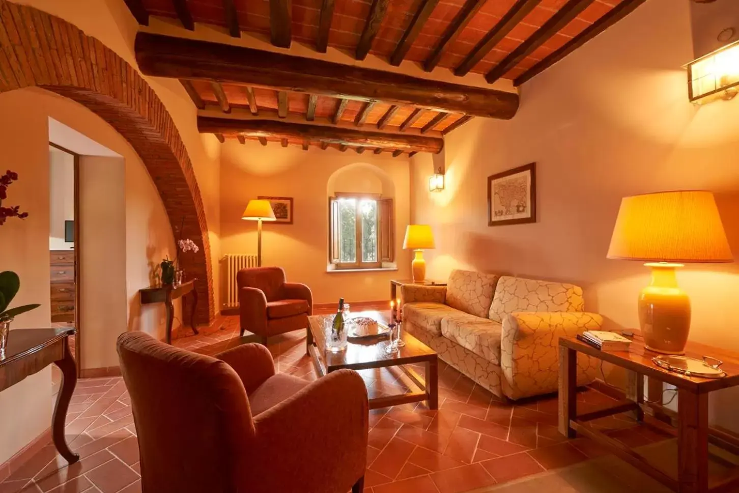 Living room, Seating Area in Borgo Il Melone