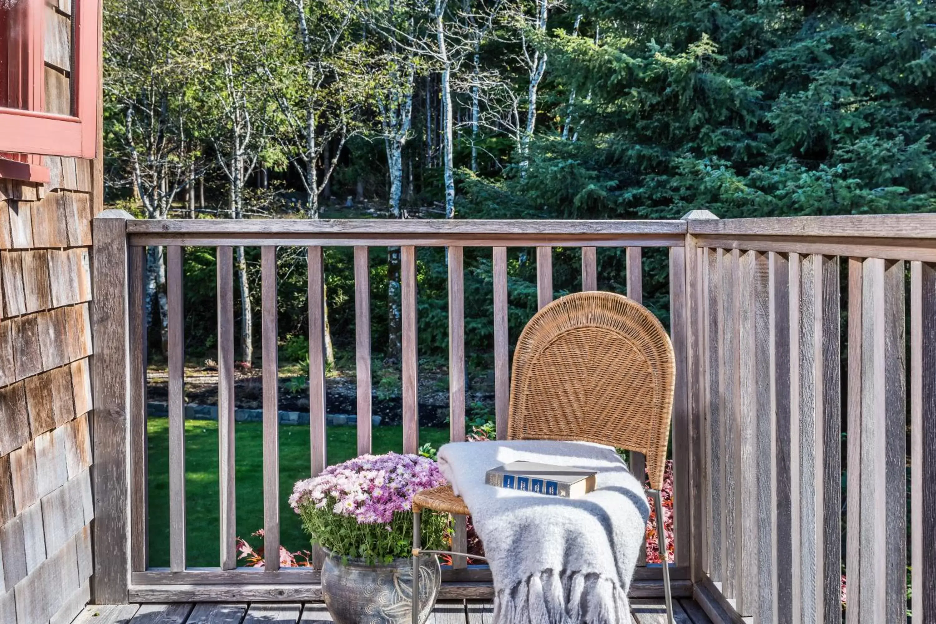 Balcony/Terrace in Arch Cape Inn and Retreat