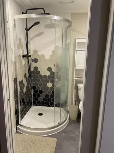 Bathroom in Hôtel les quatre bonheurs