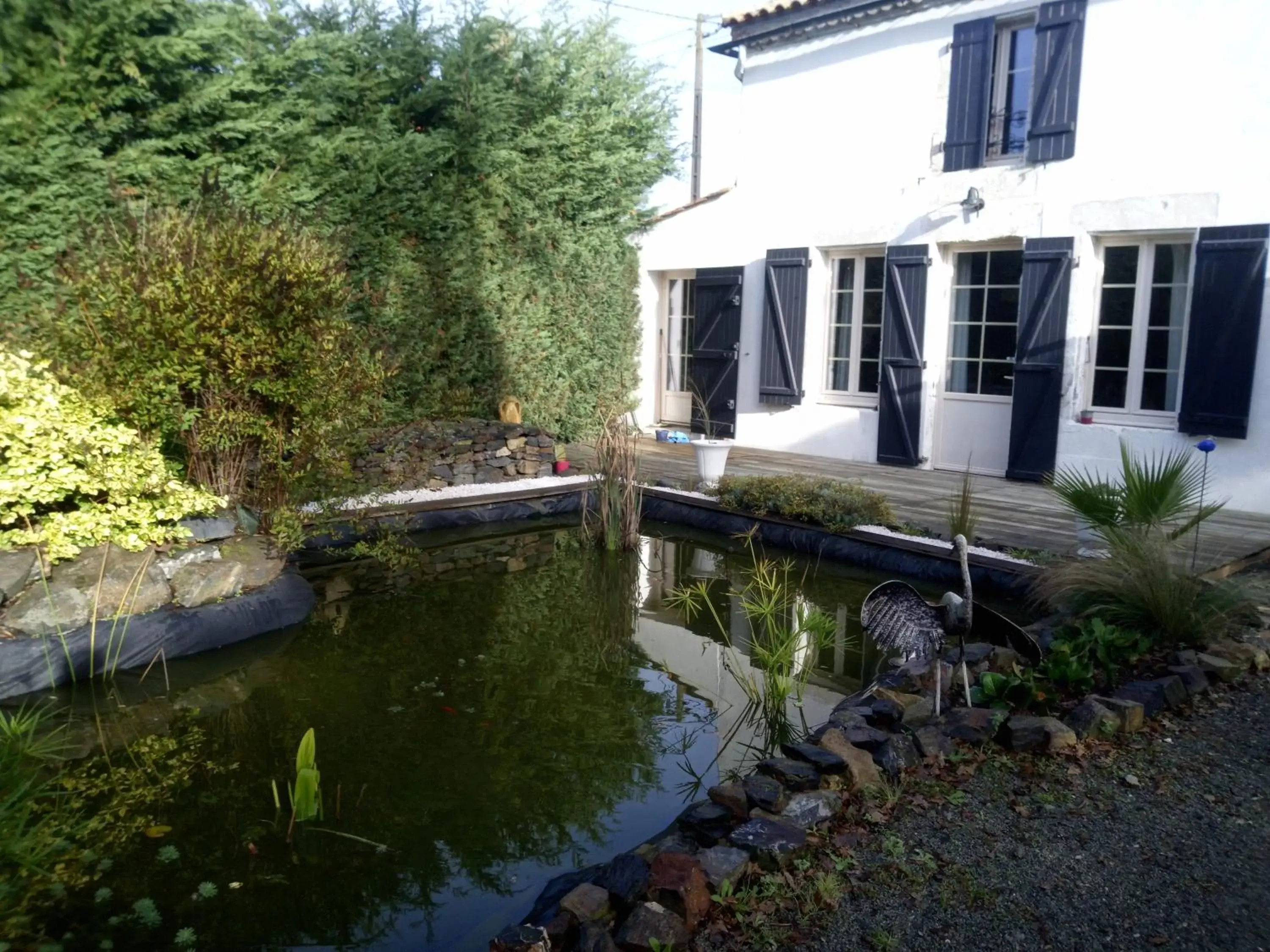 Property building, Swimming Pool in Mas des Vignes Piscine chauffée