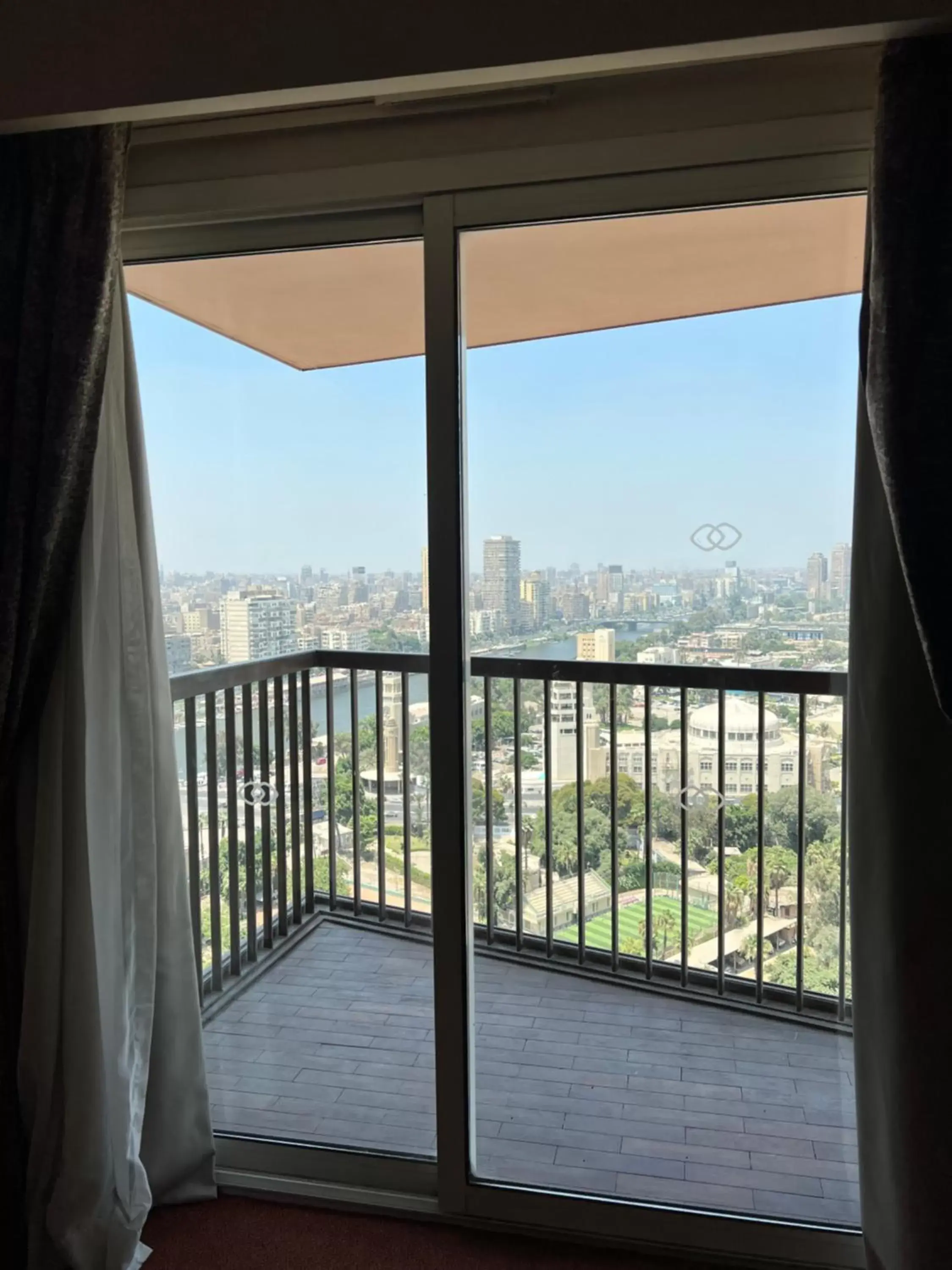 Premium Twin room with Partial Nile View in Sofitel Cairo Nile El Gezirah